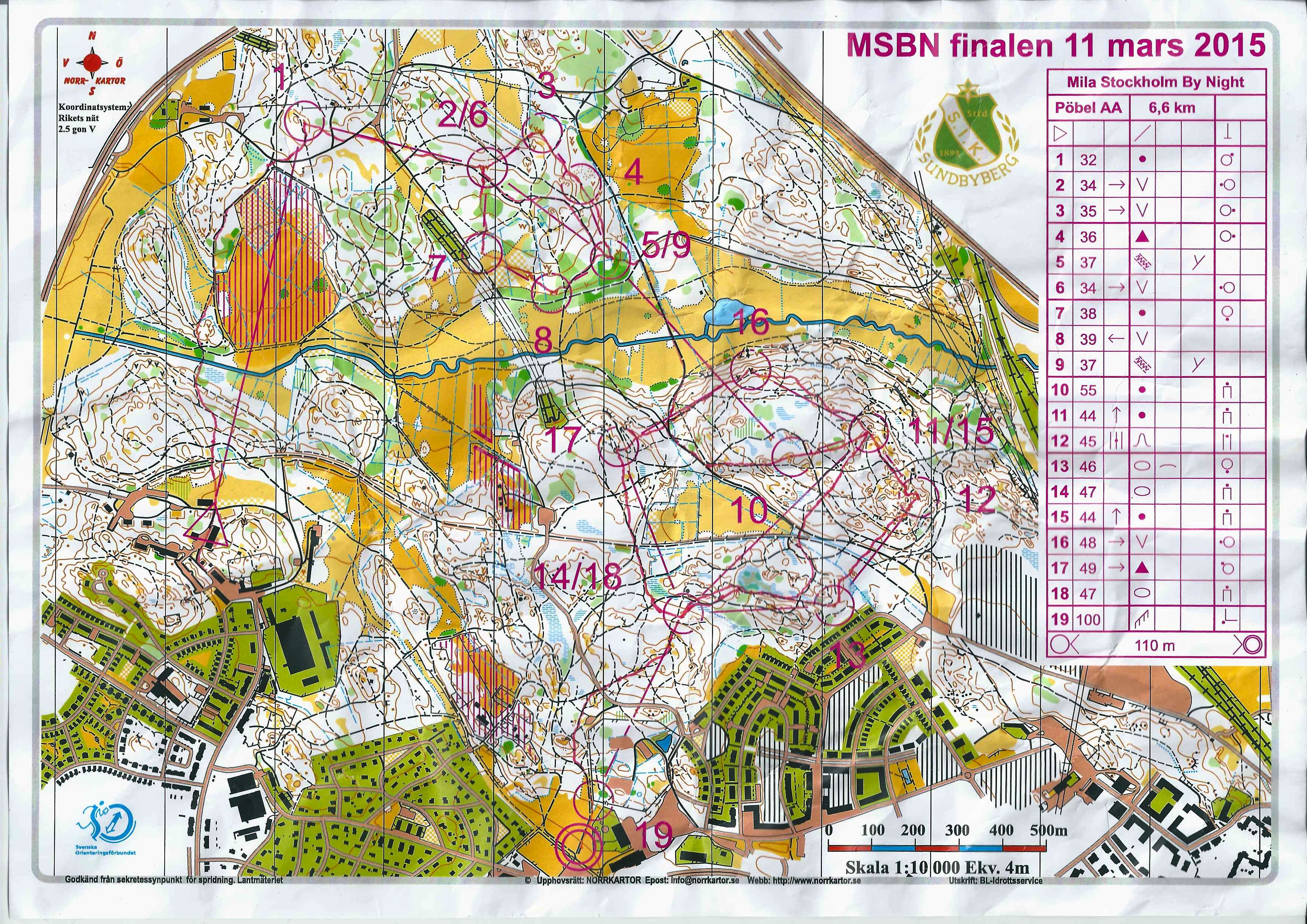 Mila Stockholm By Night, finalen (2015-03-11)