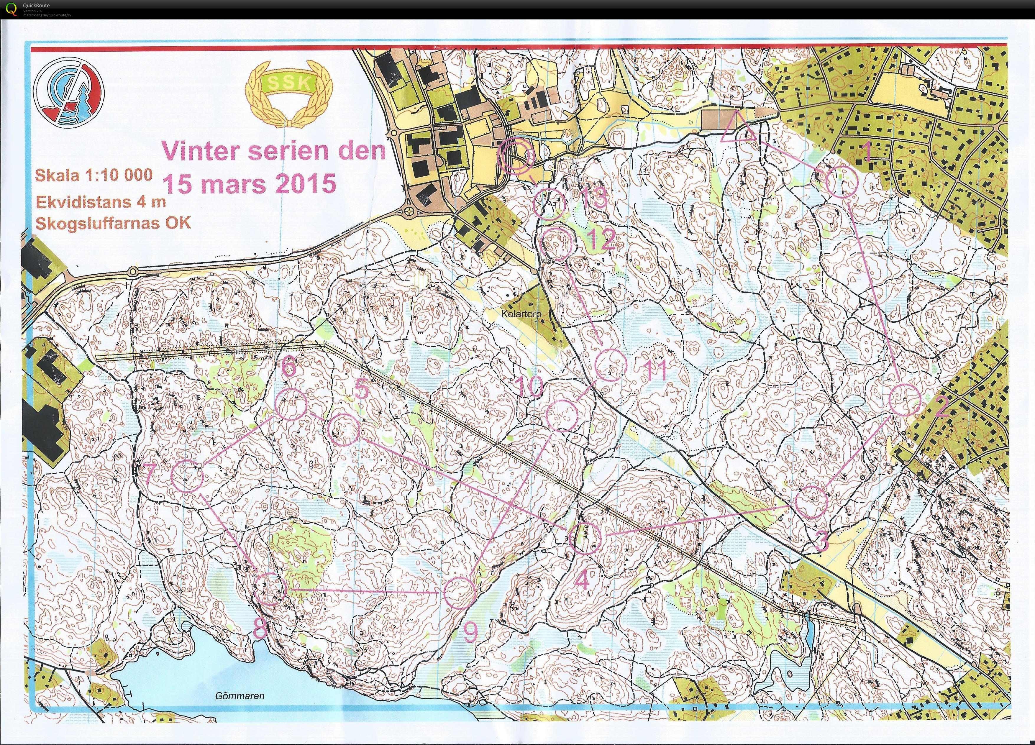 Vinterserien, Skogsluffarna OK (2015-03-15)