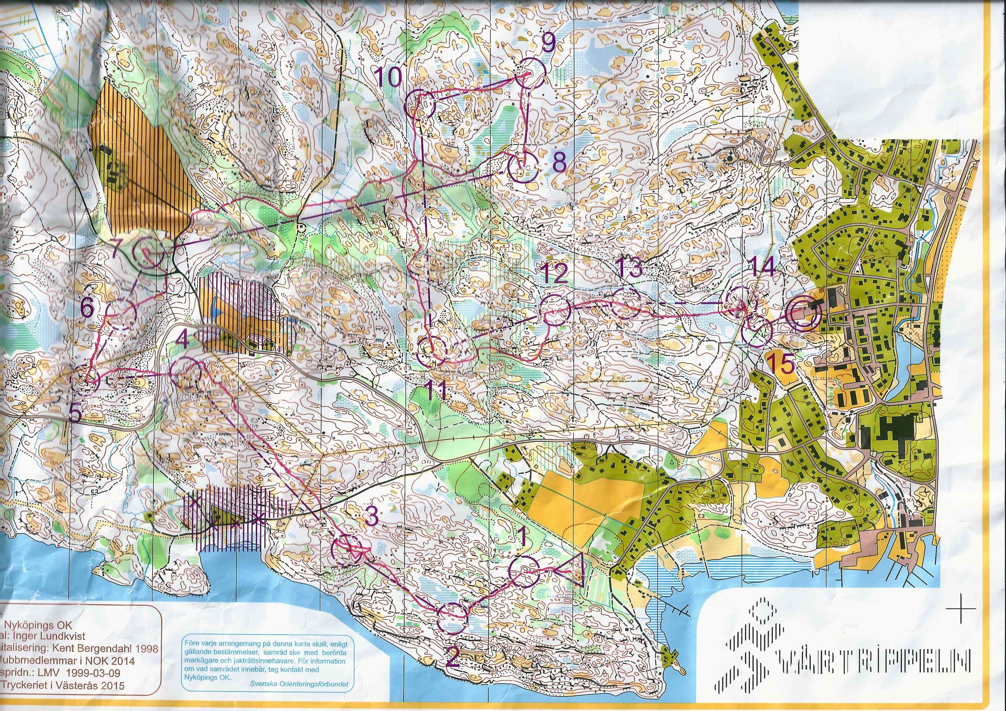 Nyköpingsorienteringen (28.03.2015)