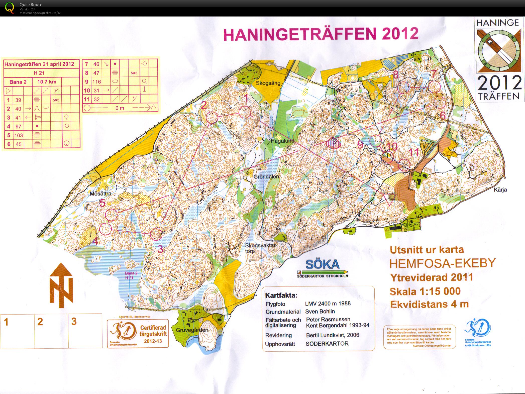 Haningeträffen – lång del 1 (2012-04-21)