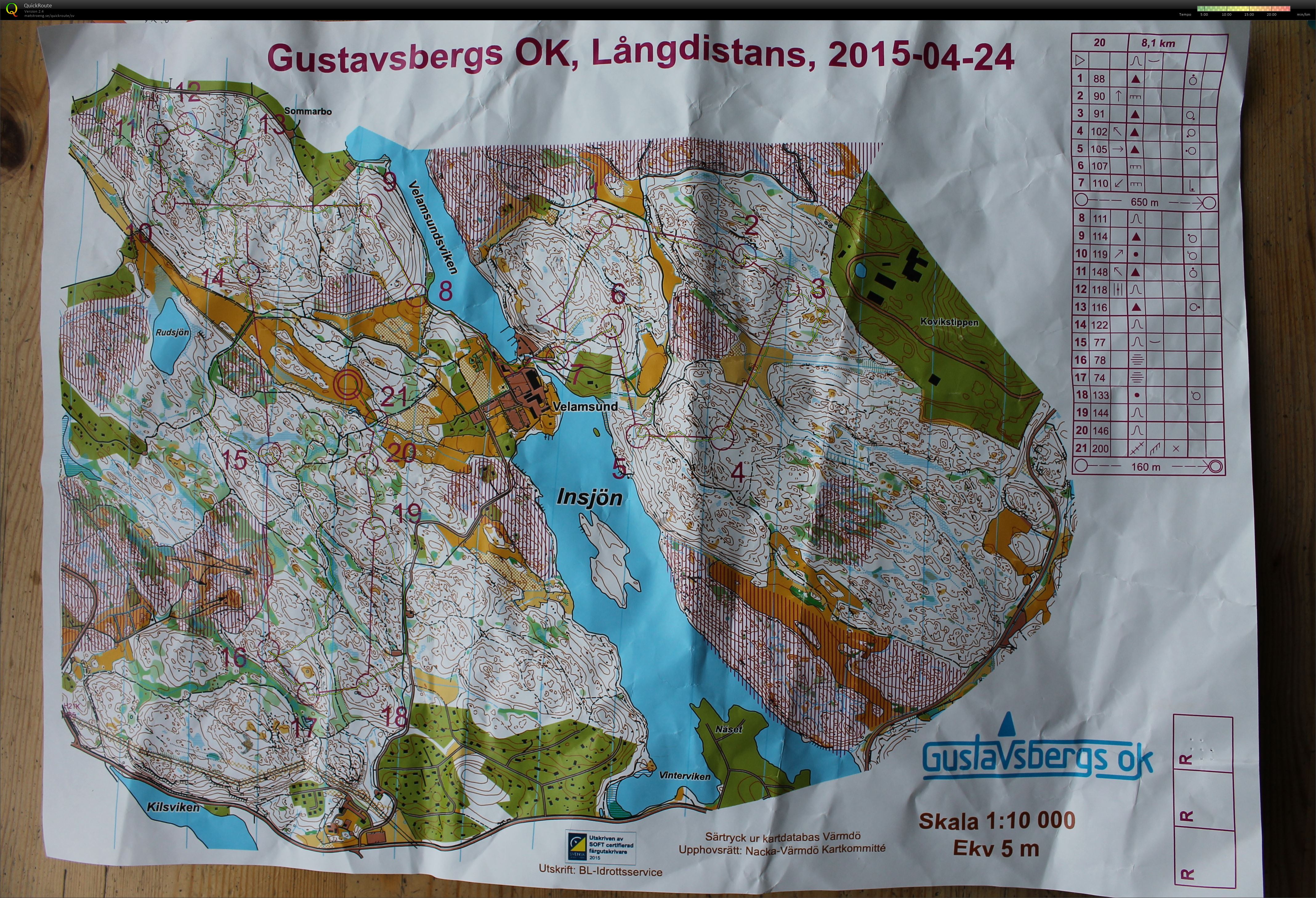 Gustavsberg lång (25.04.2015)