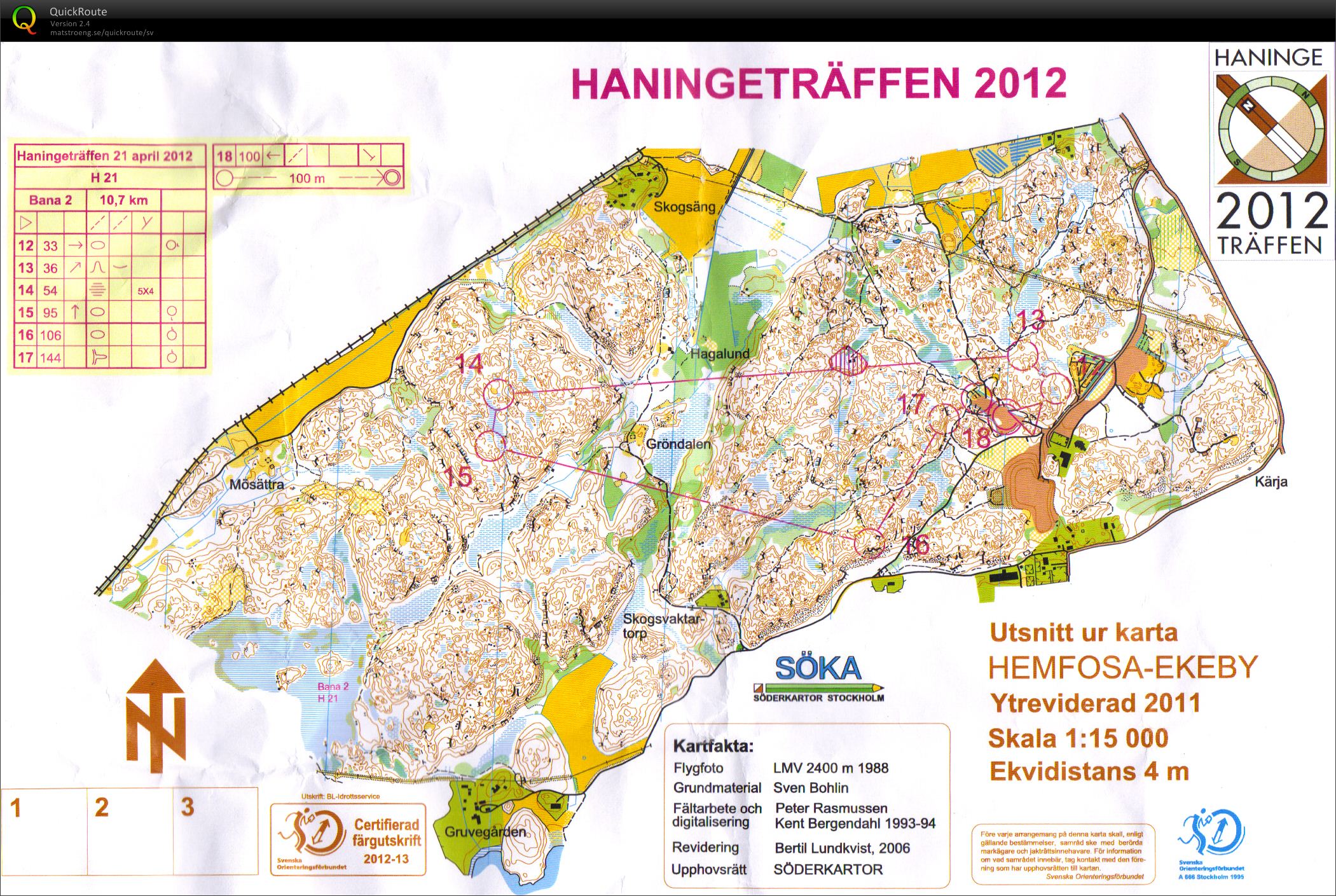 Haningeträffen – lång del 2 (2012-04-21)