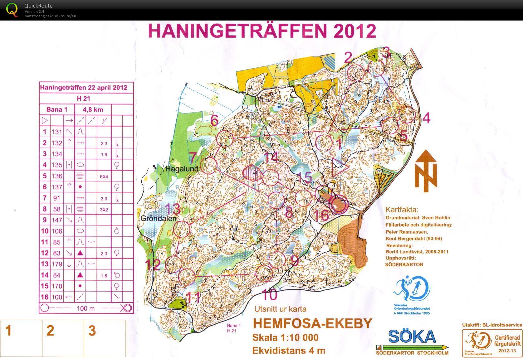 Haningeträffen MD (2012-04-22)