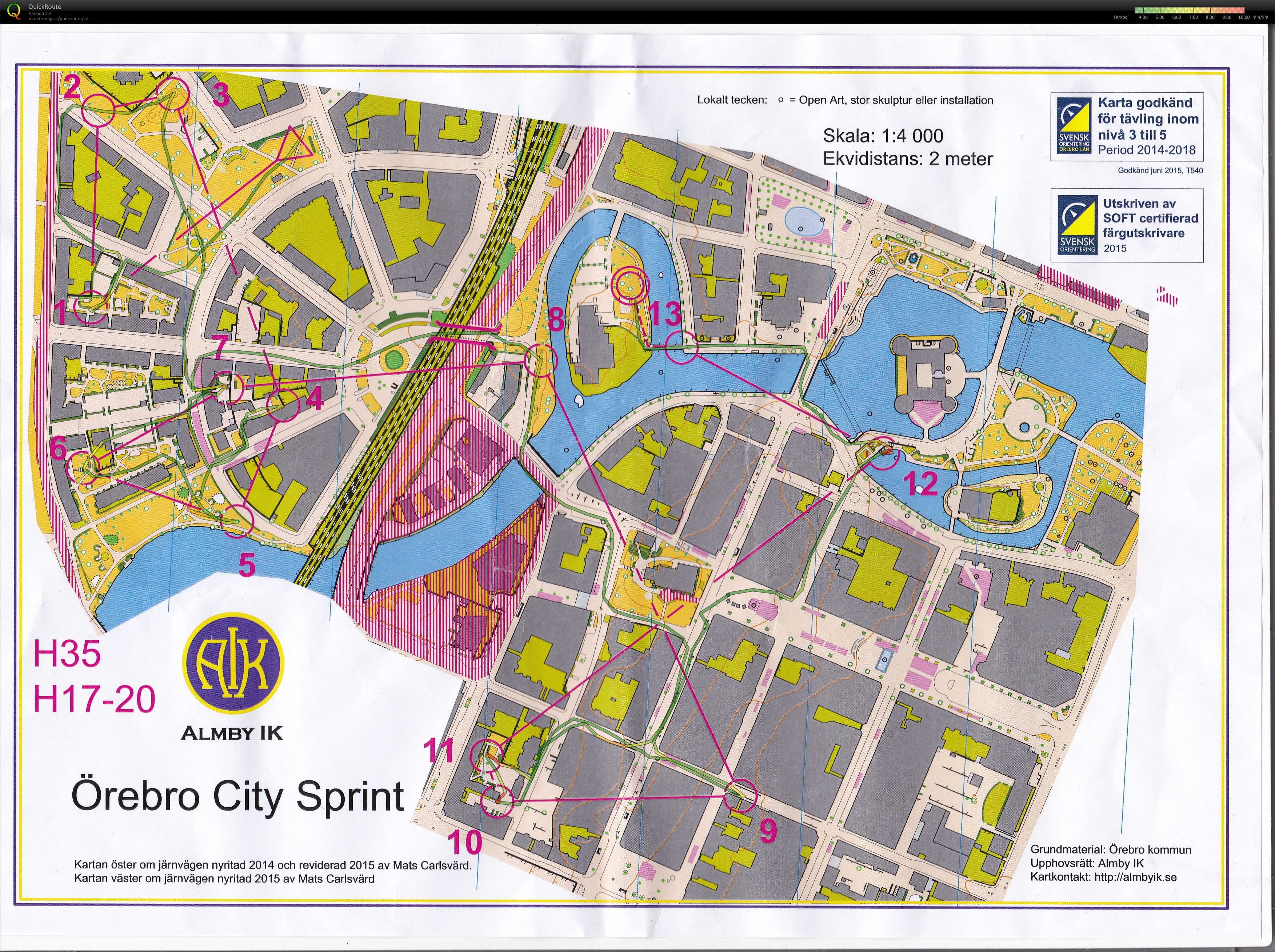 Örebro City Sprint (2015-06-21)