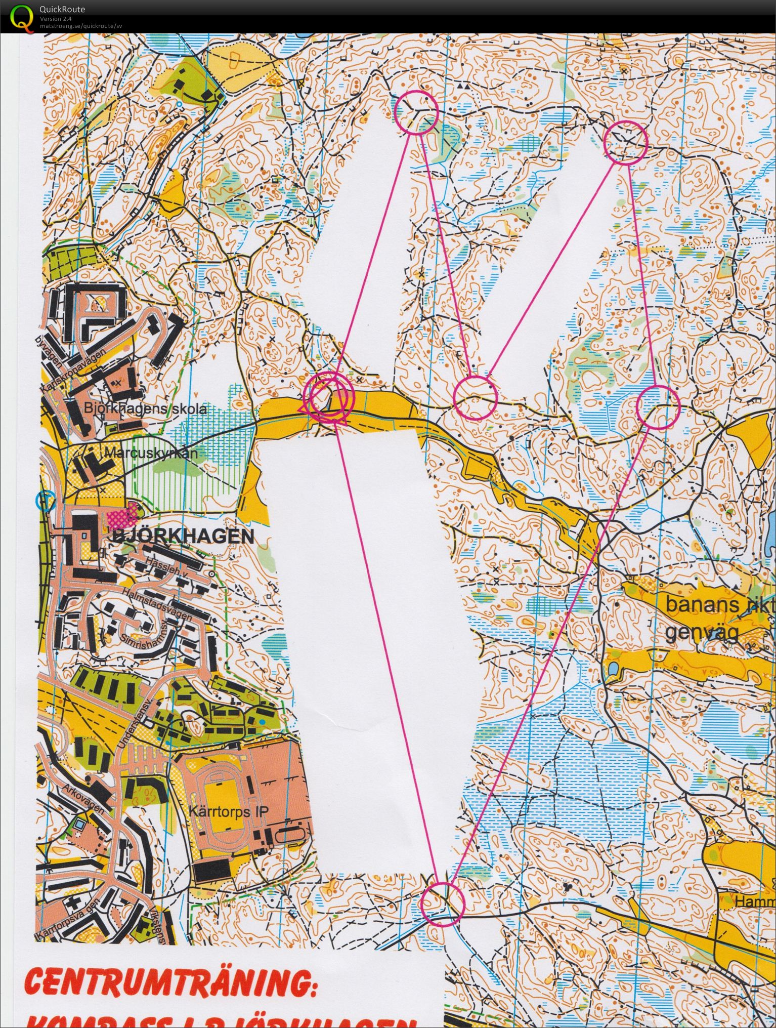 Kompassen i Björkhagen (2015-07-18)
