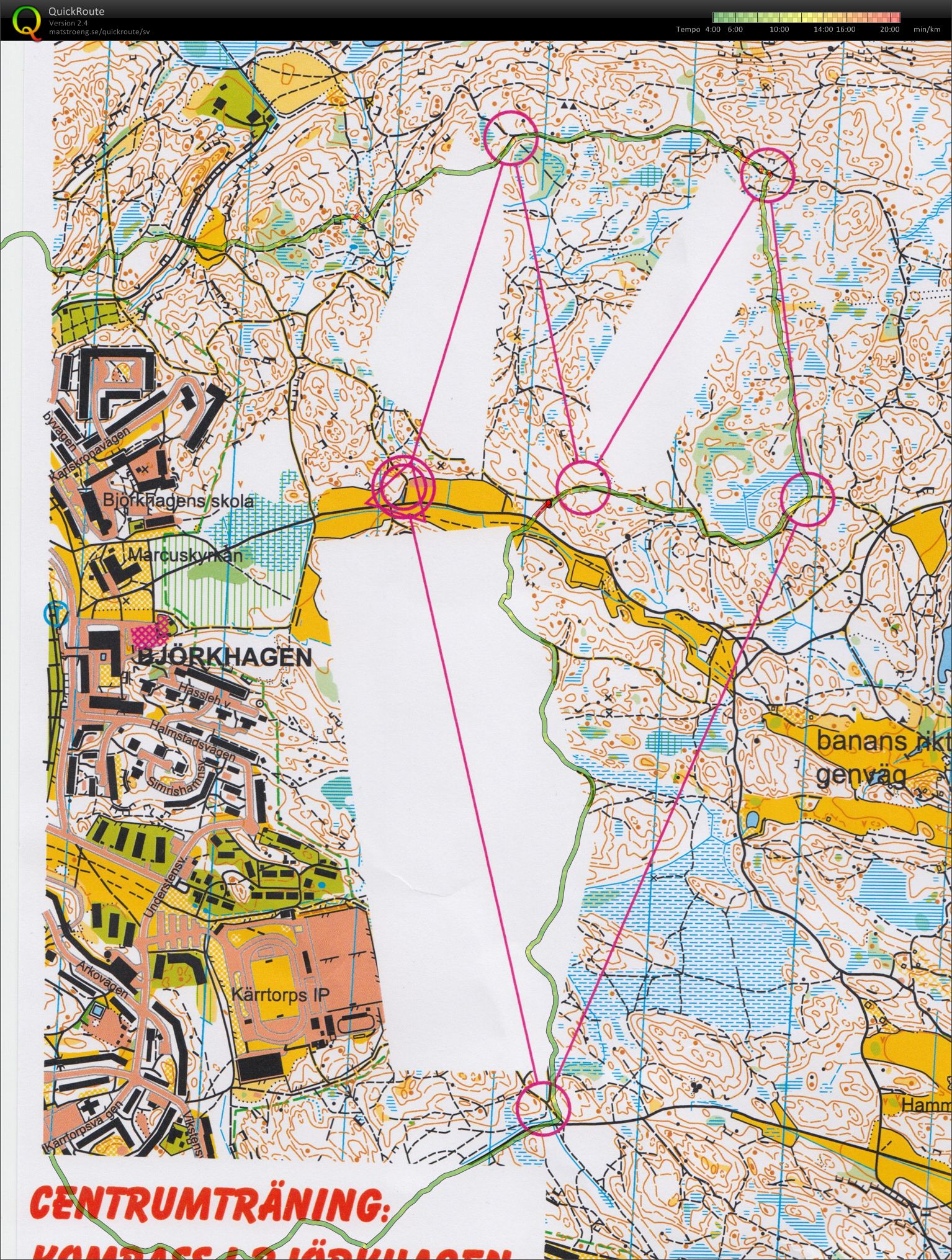 Kompassen i Björkhagen (2015-07-18)