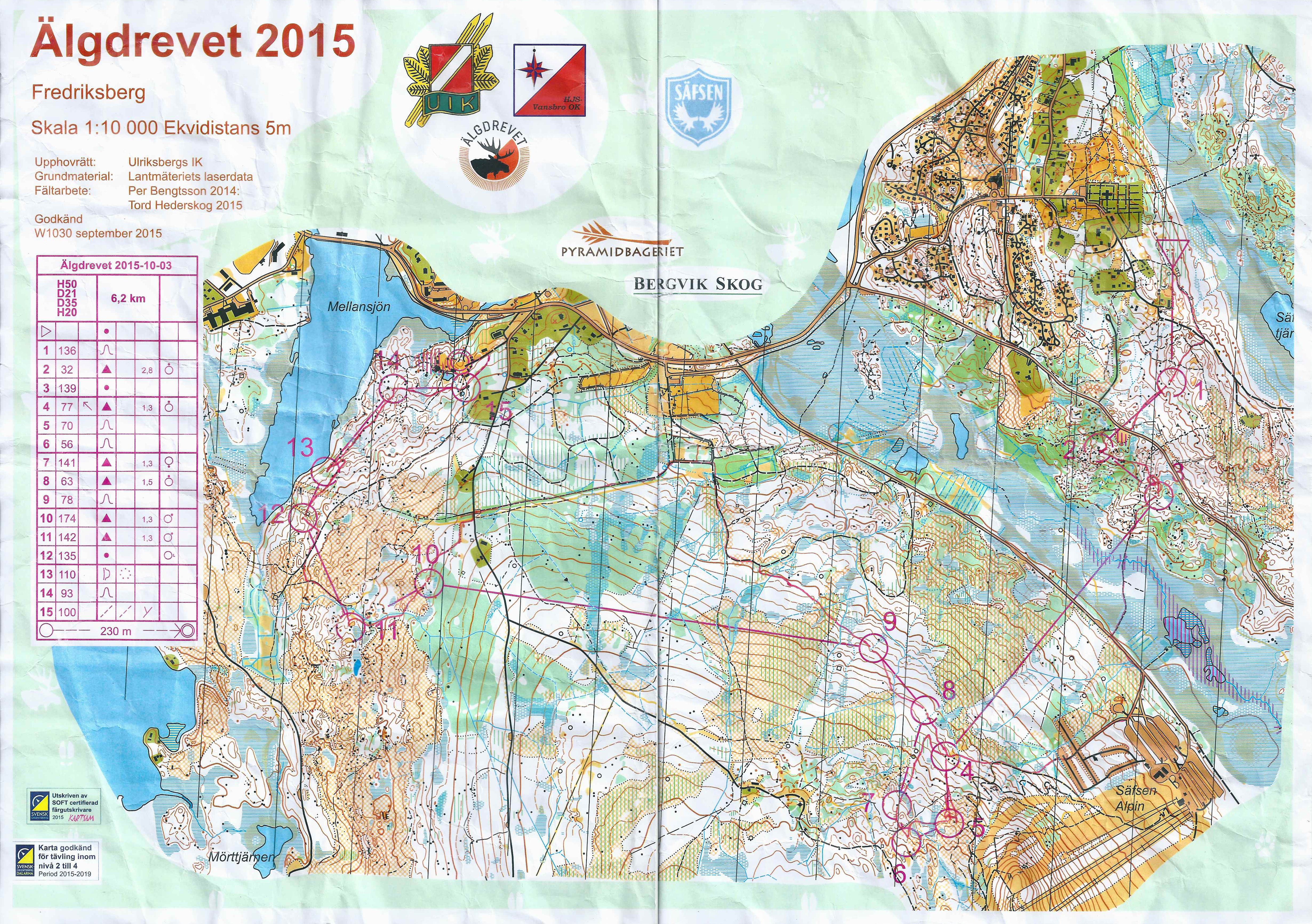 Älgdrevet, lång (03-10-2015)