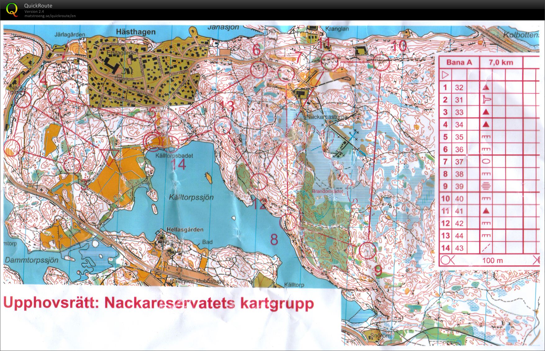 Motionsorientering Nacka (2012-05-22)