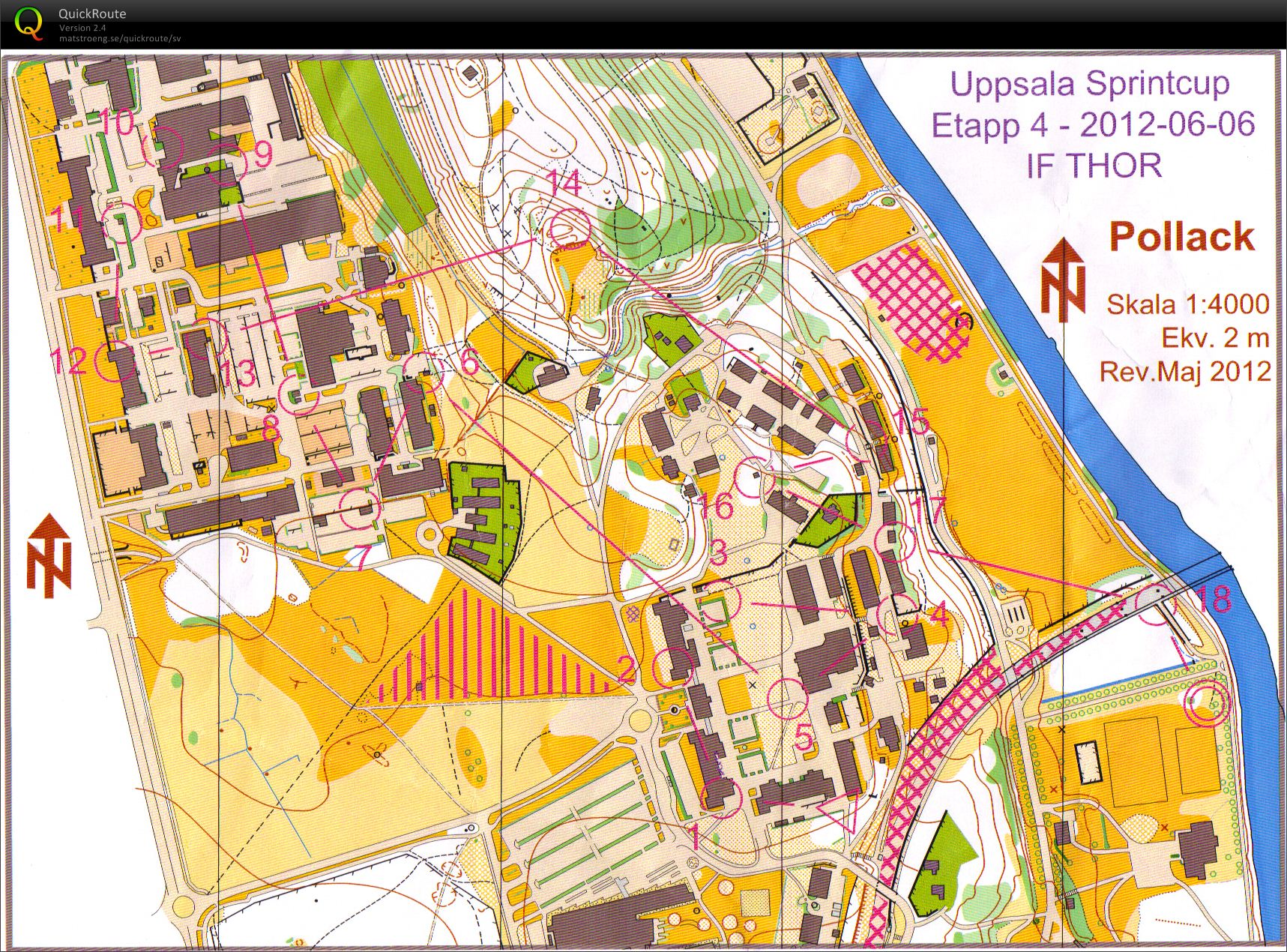 Uppsala Sprintcup Etapp 4 (2012-06-06)