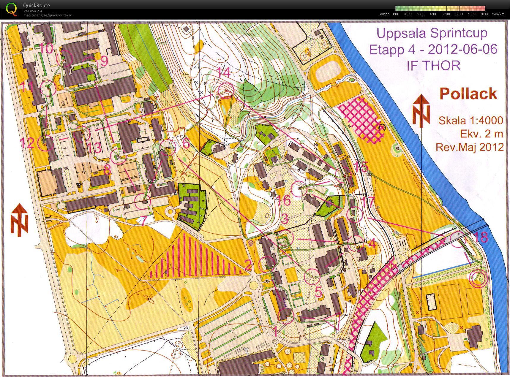 Uppsala Sprintcup Etapp 4 (2012-06-06)