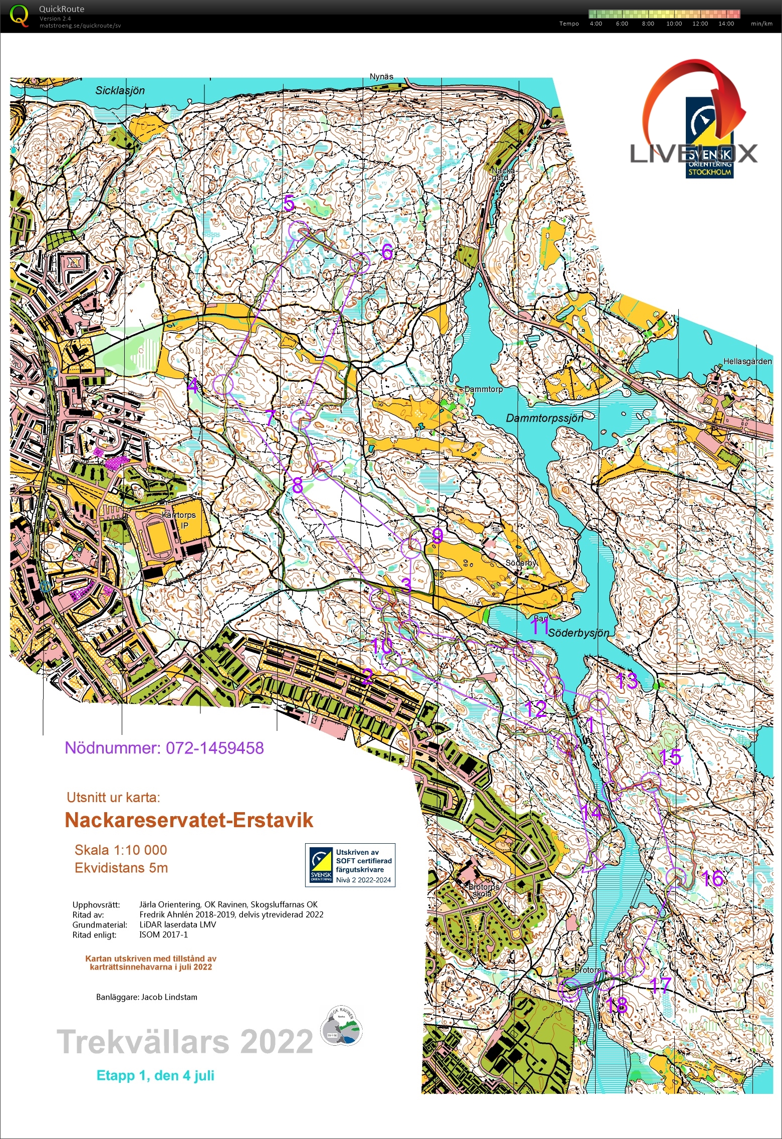 Trekvällars E1 (2022-07-04)