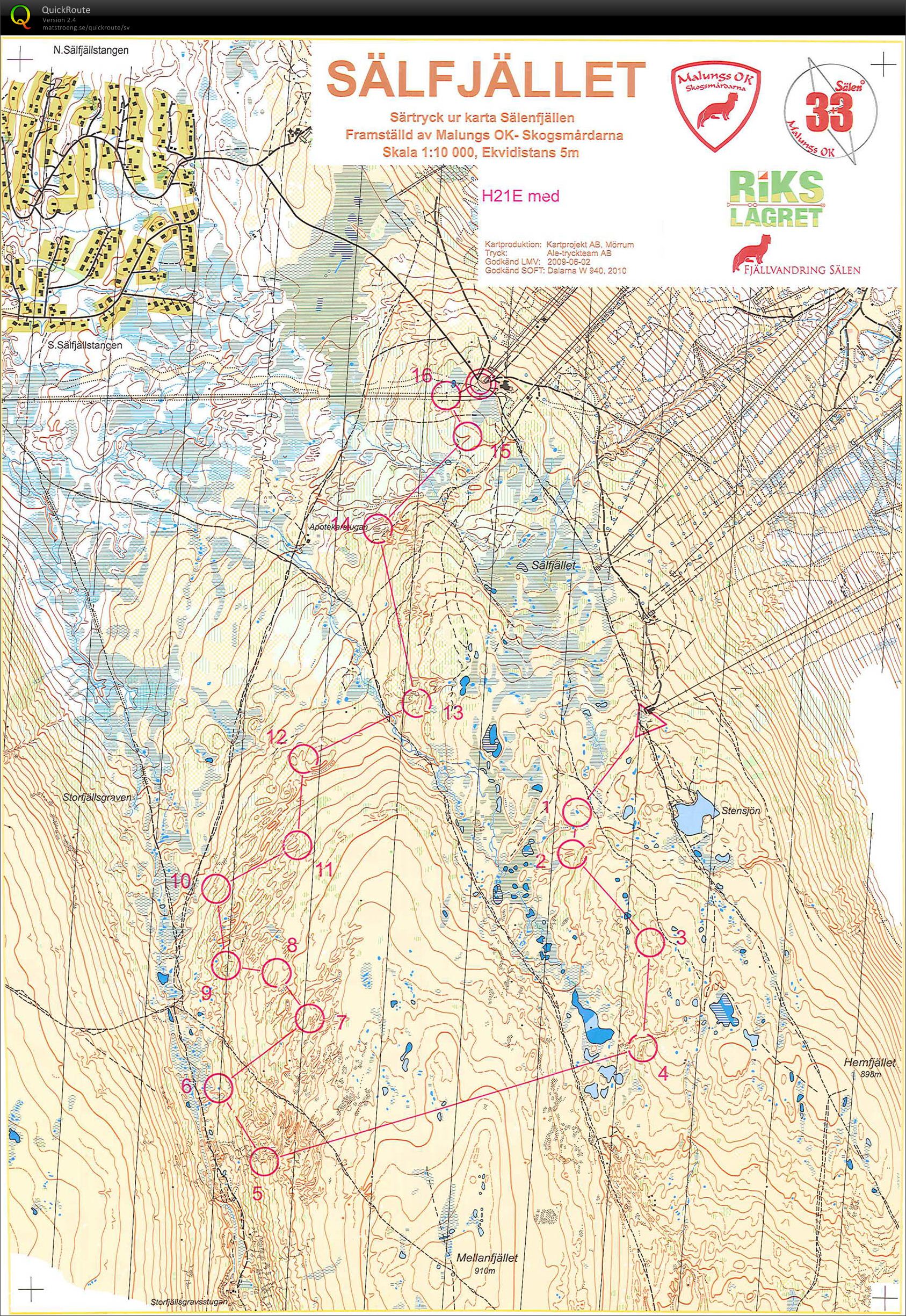 3+3 i Sälen – medel elit (2012-07-01)