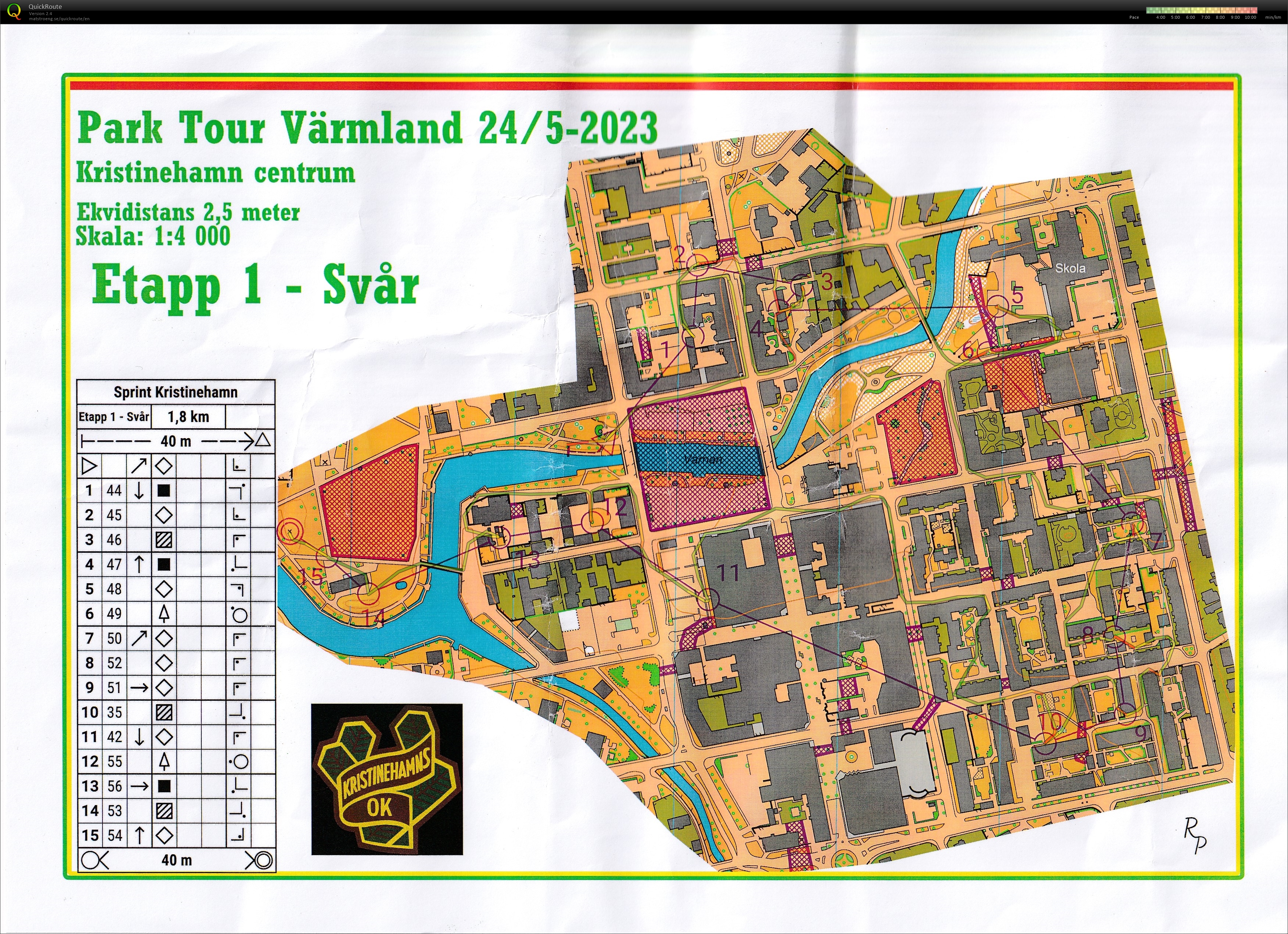 Park Tour Värmland, etapp 1 (24-05-2023)