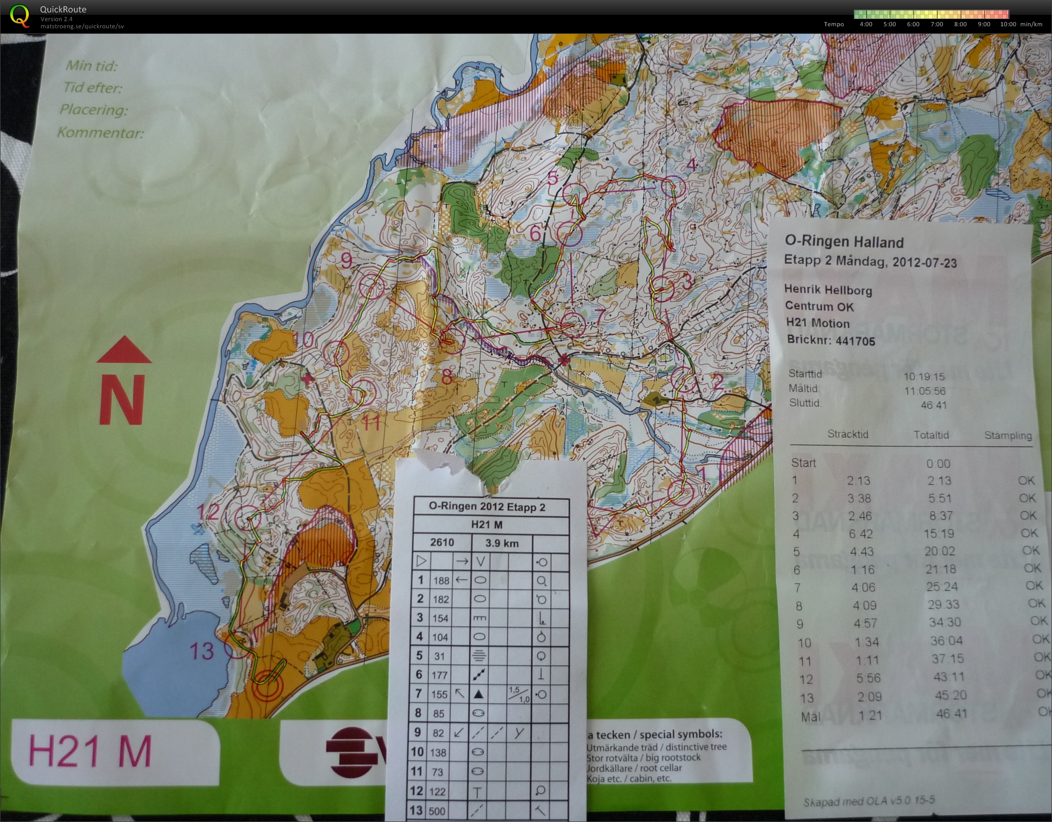 O-ringen etapp 2 (2012-07-23)