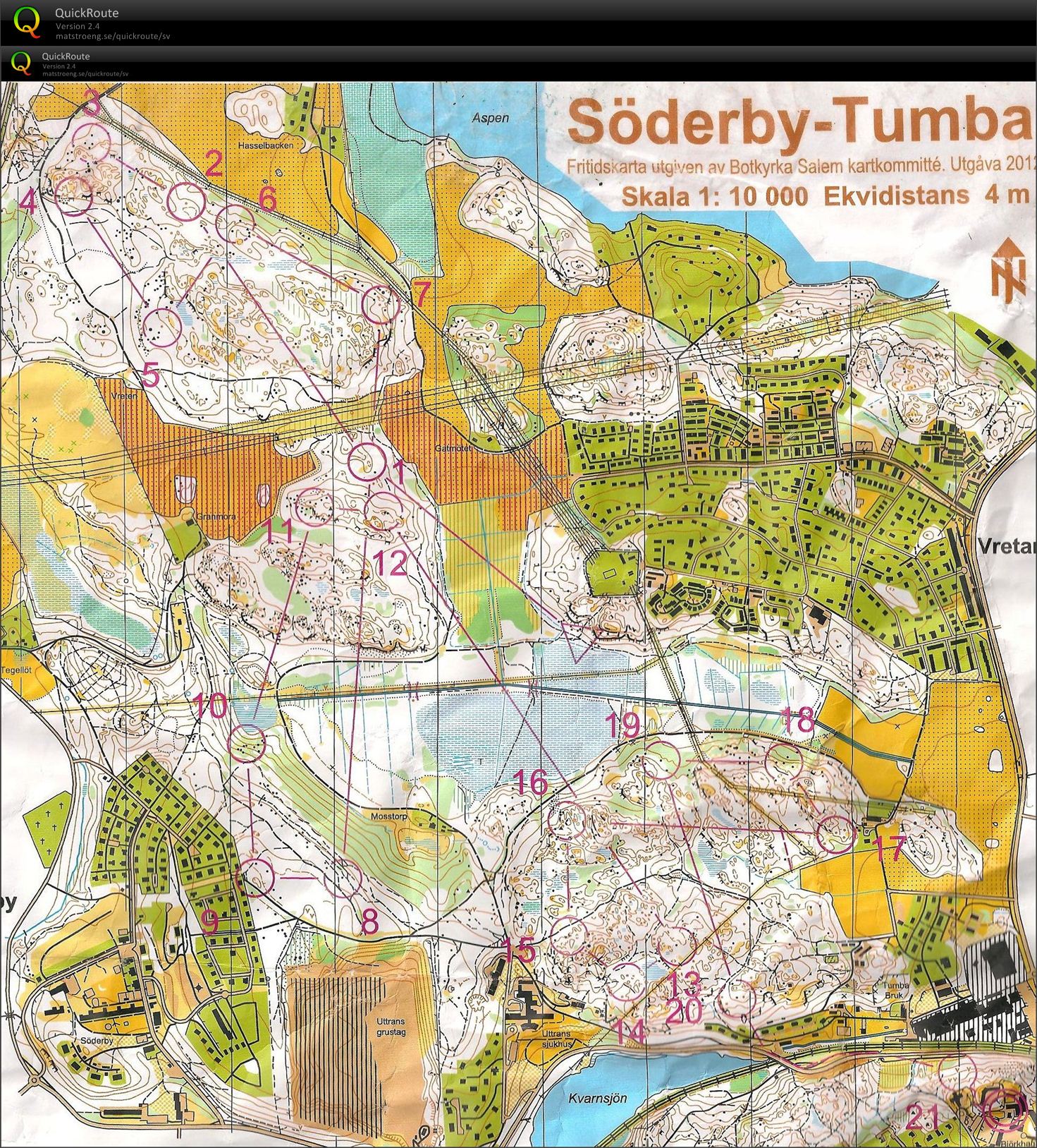 Novembertävlingarna 2012 lång (H21) (2012-11-11)