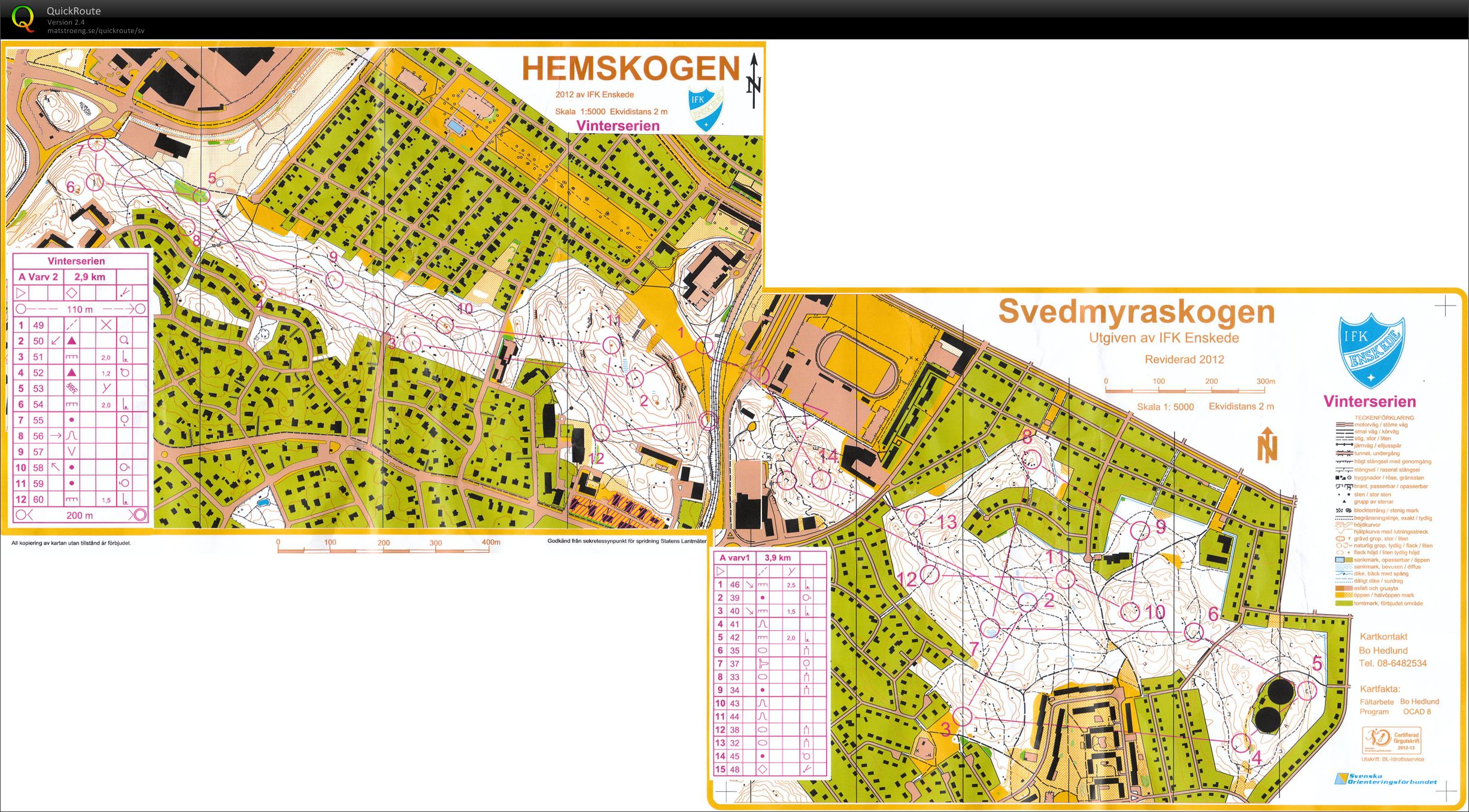 Vinterserien Enskede (bana A) (2013-01-13)