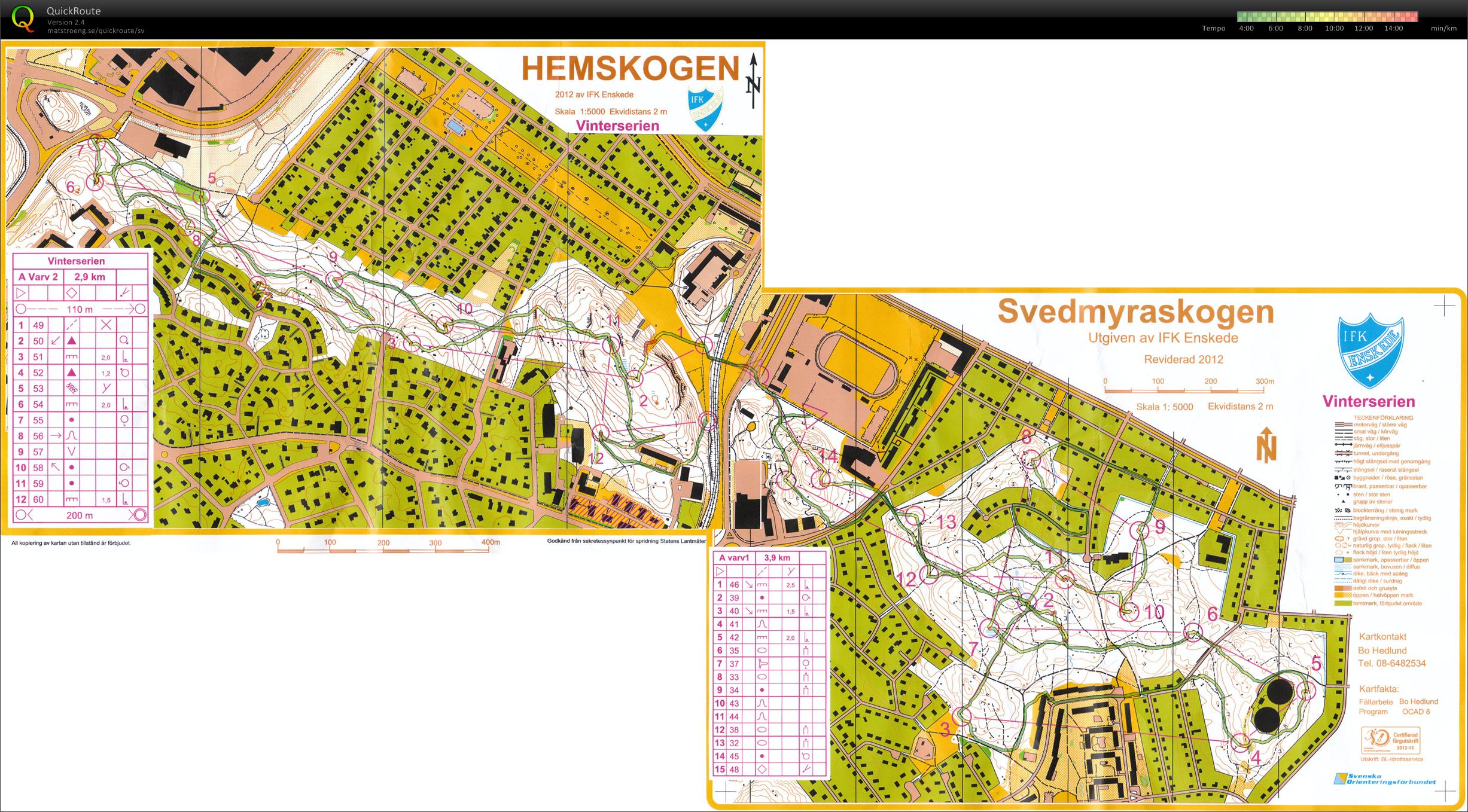 Vinterserien Enskede (bana A) (2013-01-13)