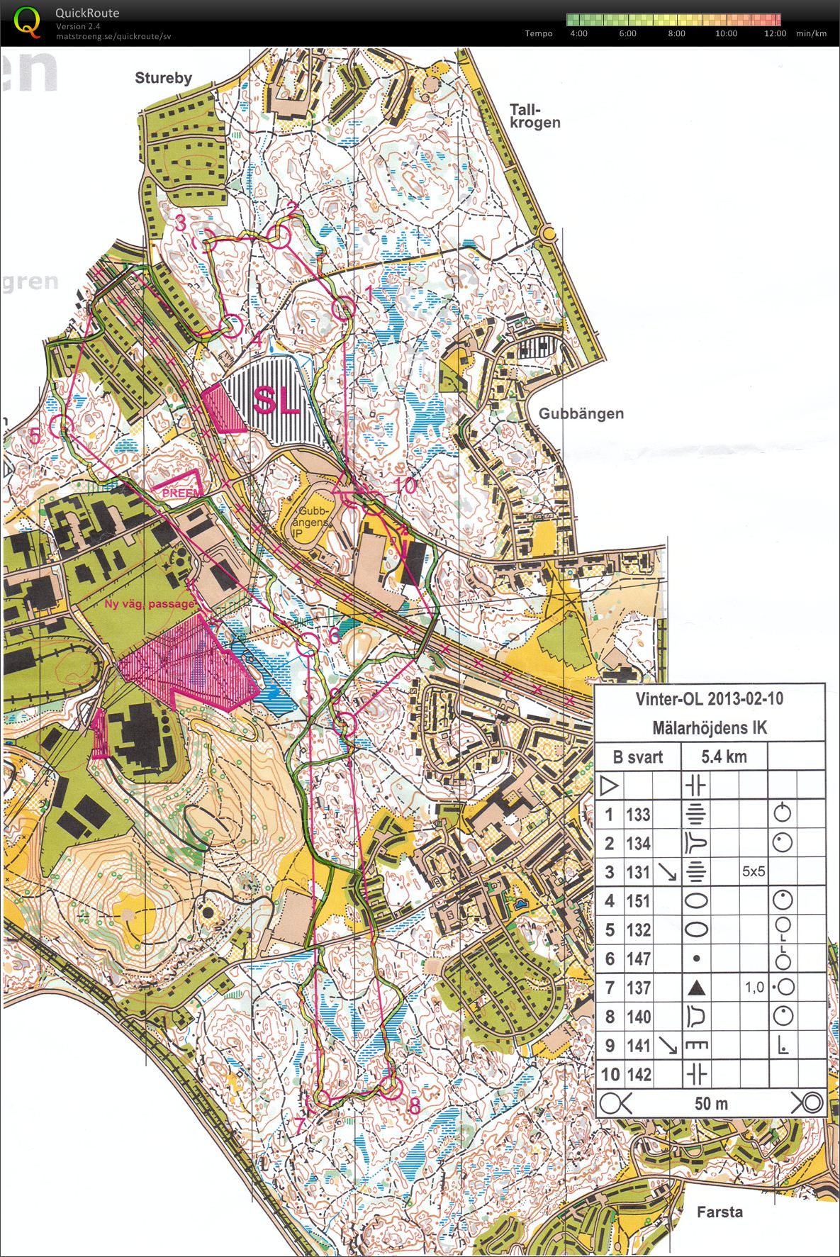 Vinterserien Gubbängen (bana B) (2013-02-10)