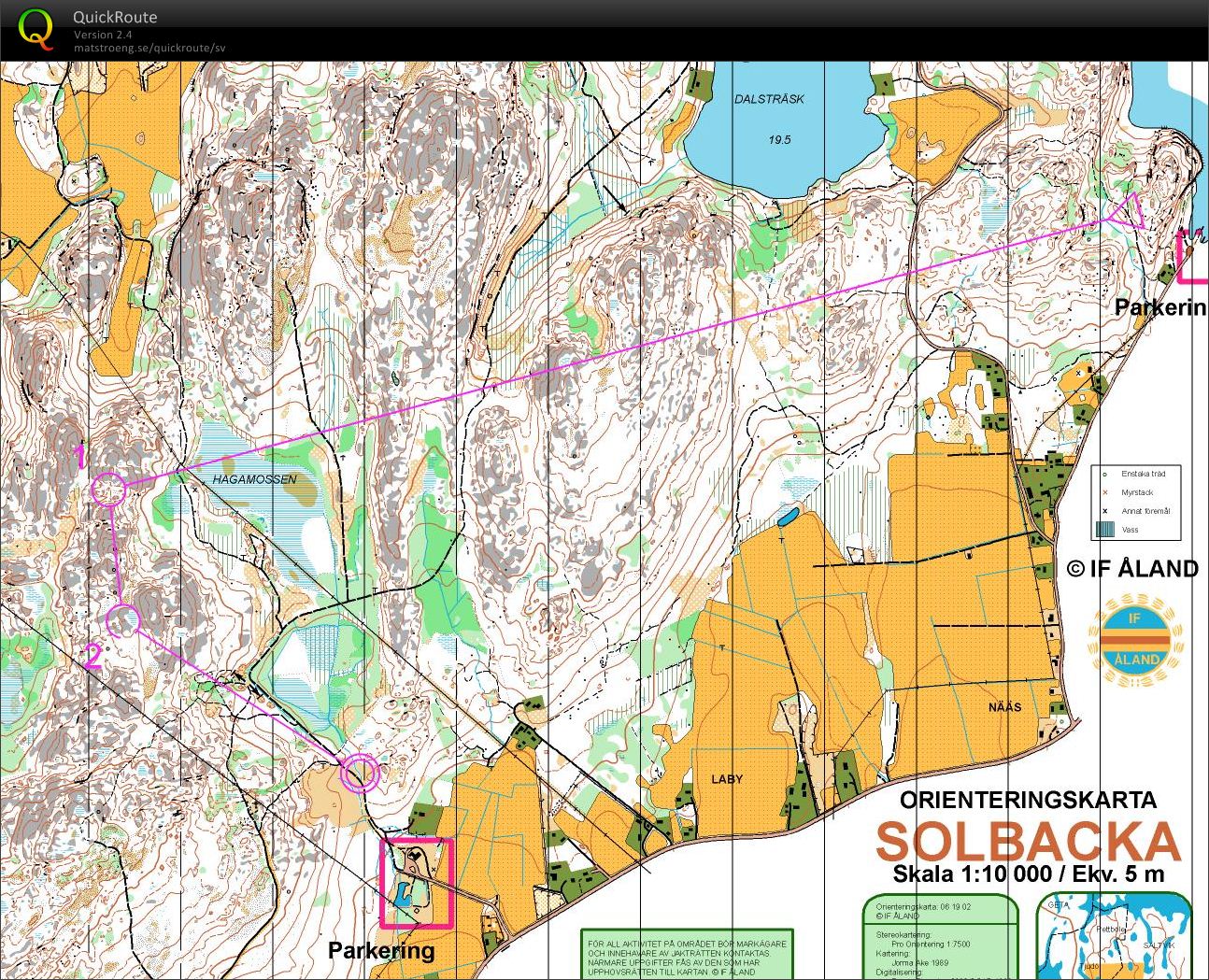 Träningshelg Åland 2013 - pass 3 (2013-03-23)