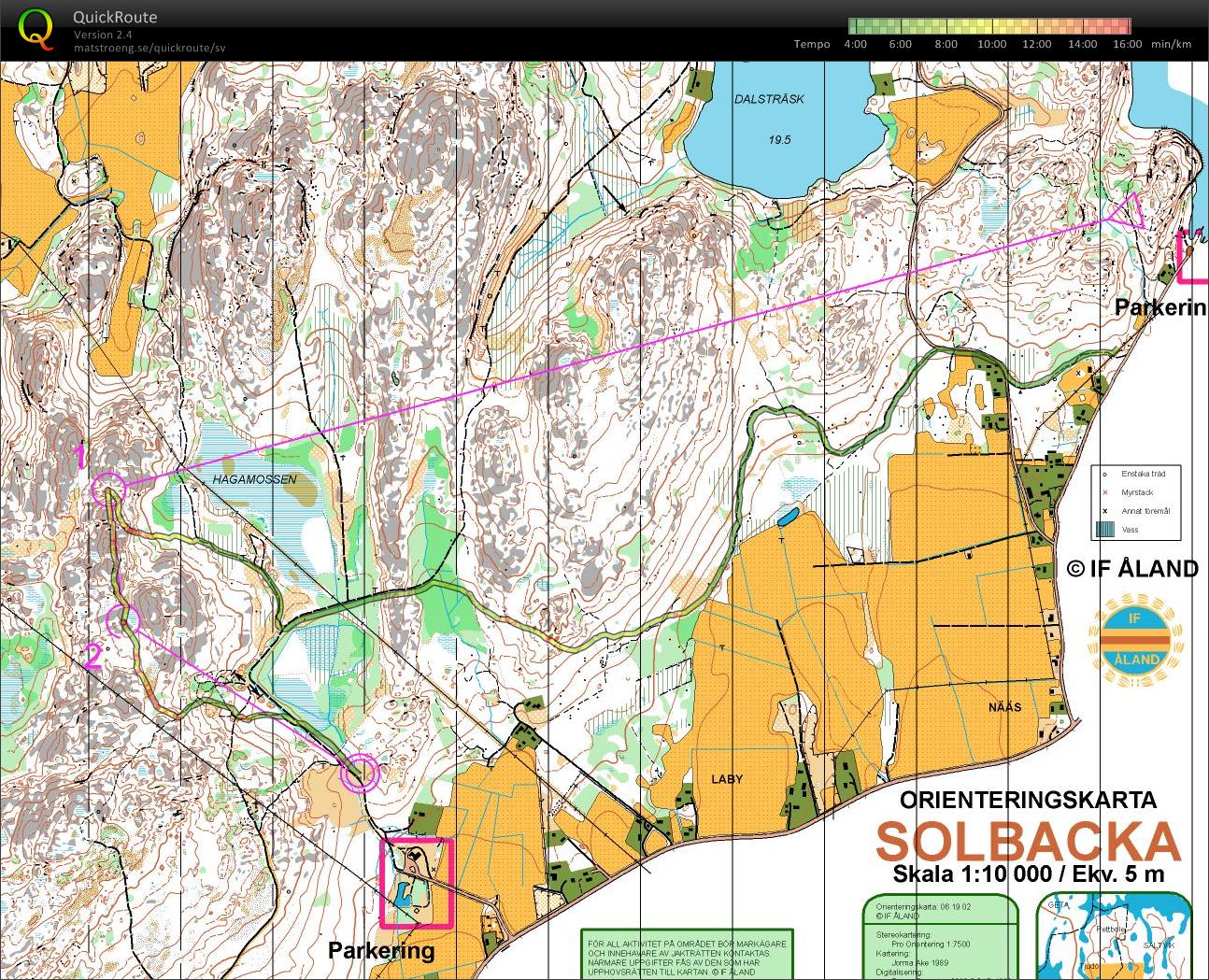 Träningshelg Åland 2013 - pass 3 (2013-03-23)