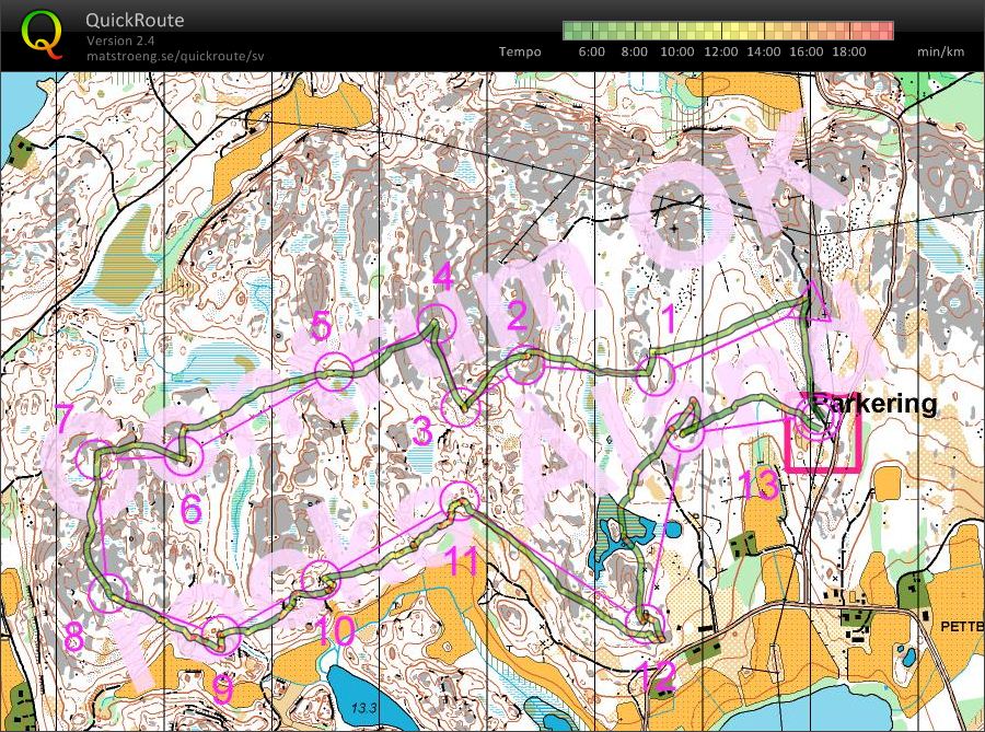 Träningshelg Åland 2013 - pass 5 (2013-03-24)