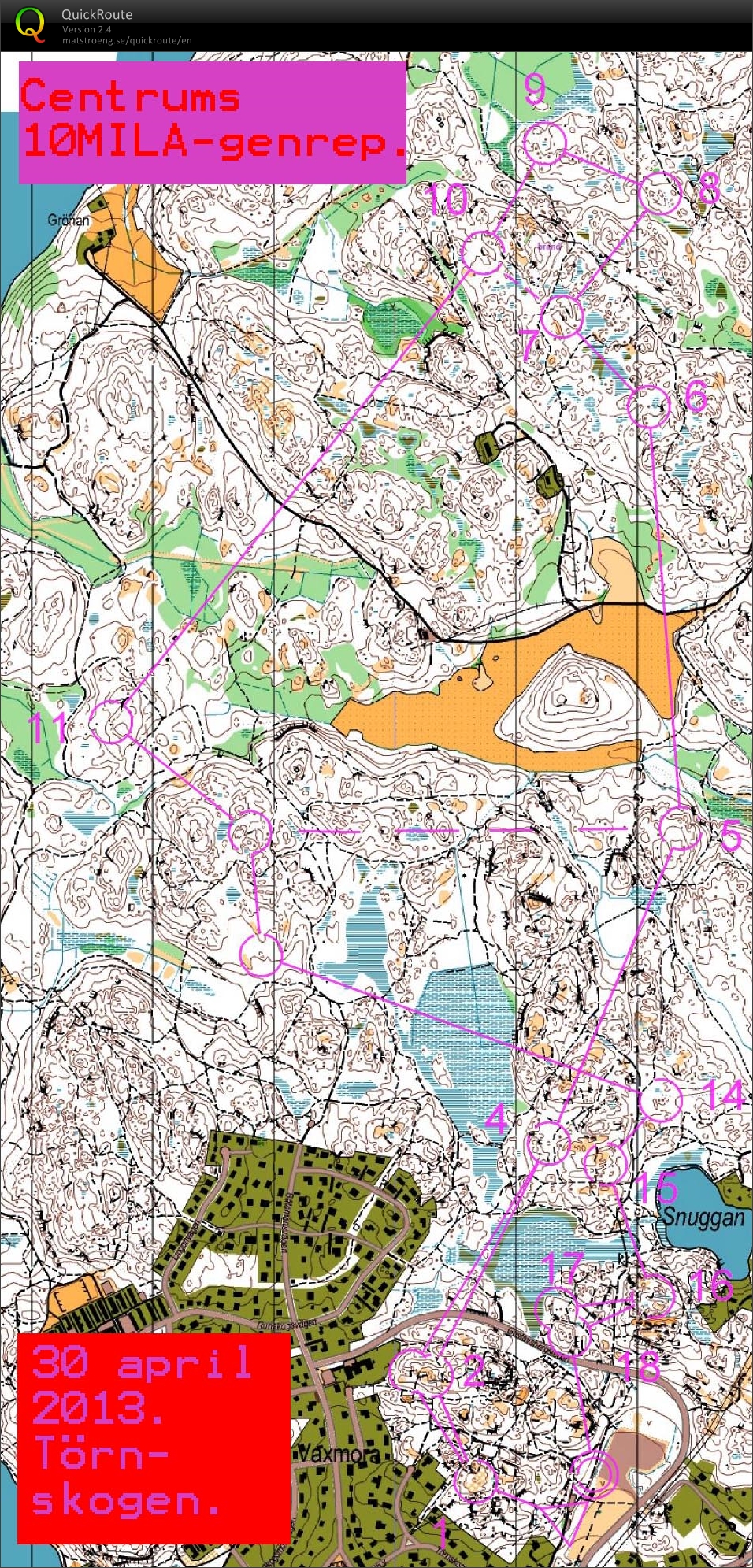 Tisdagsträning (30-04-2013)