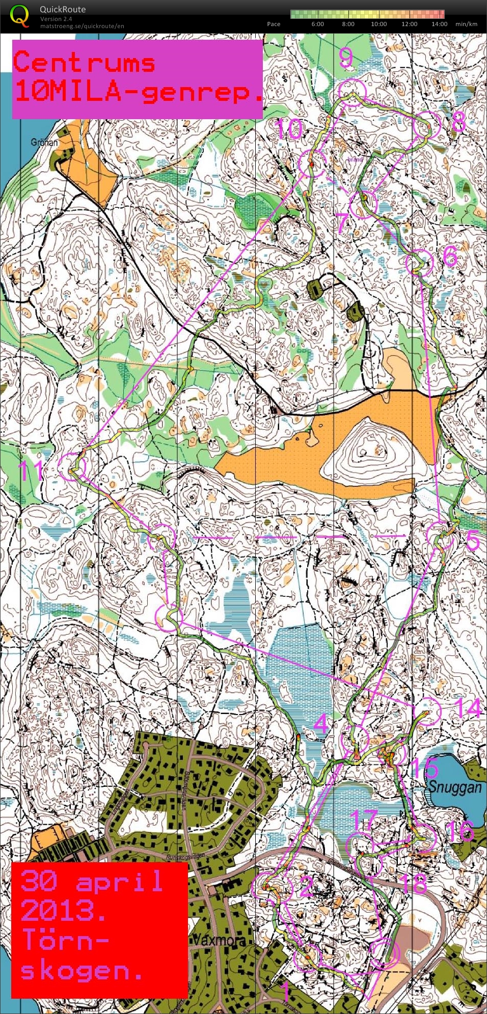 Tisdagsträning (30-04-2013)