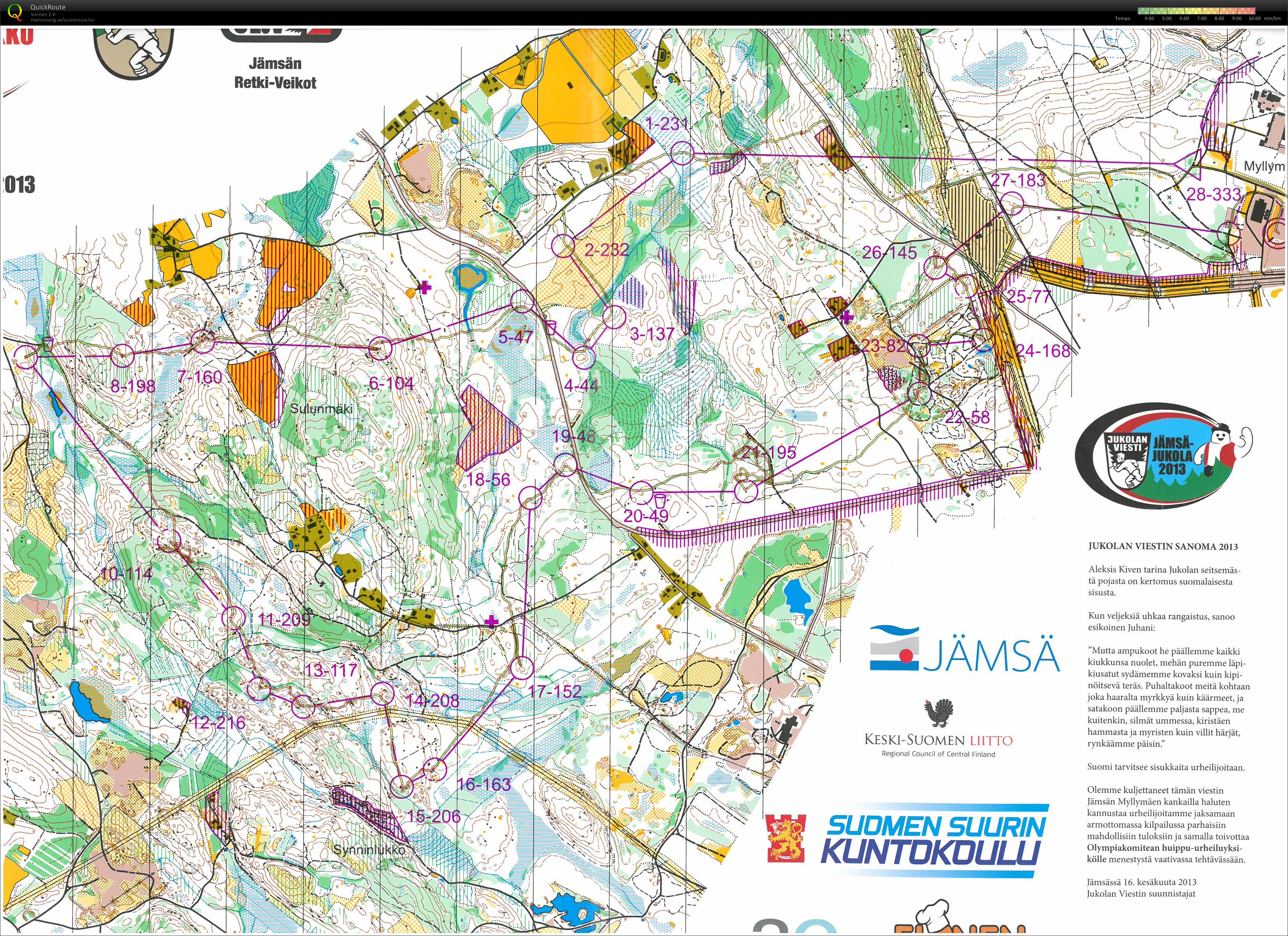 Jämsä-Jukola (16/06/2013)