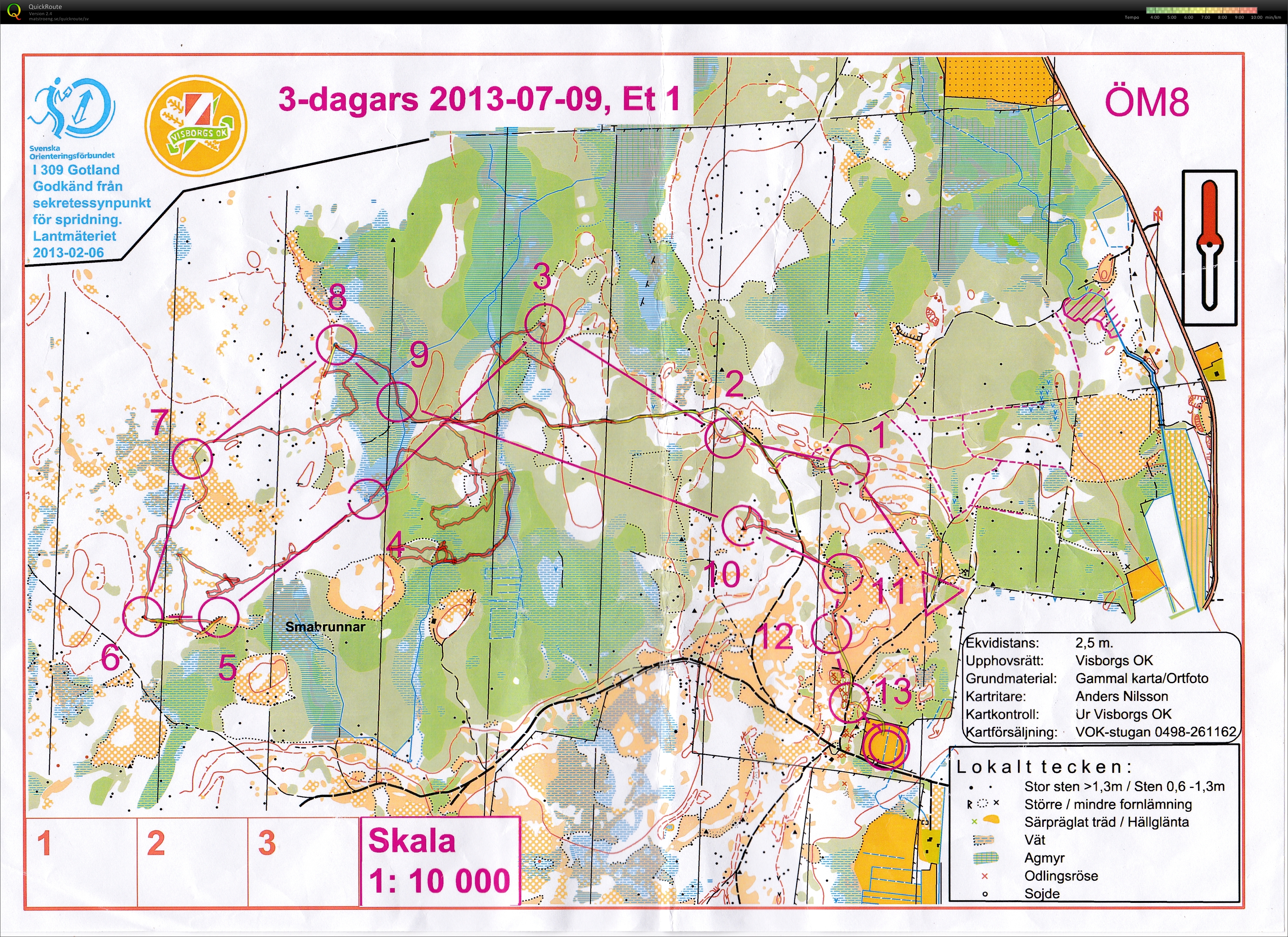 Gotlands 3-dagars (2013-07-09)