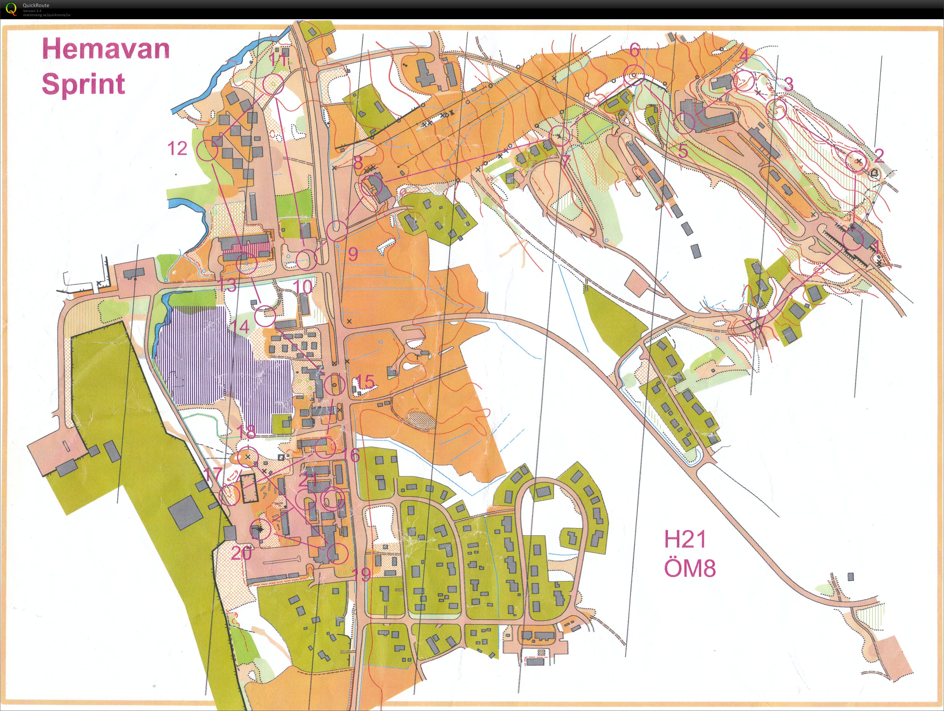 Hemavans tredagars E1/sprint (H21) (2013-07-29)
