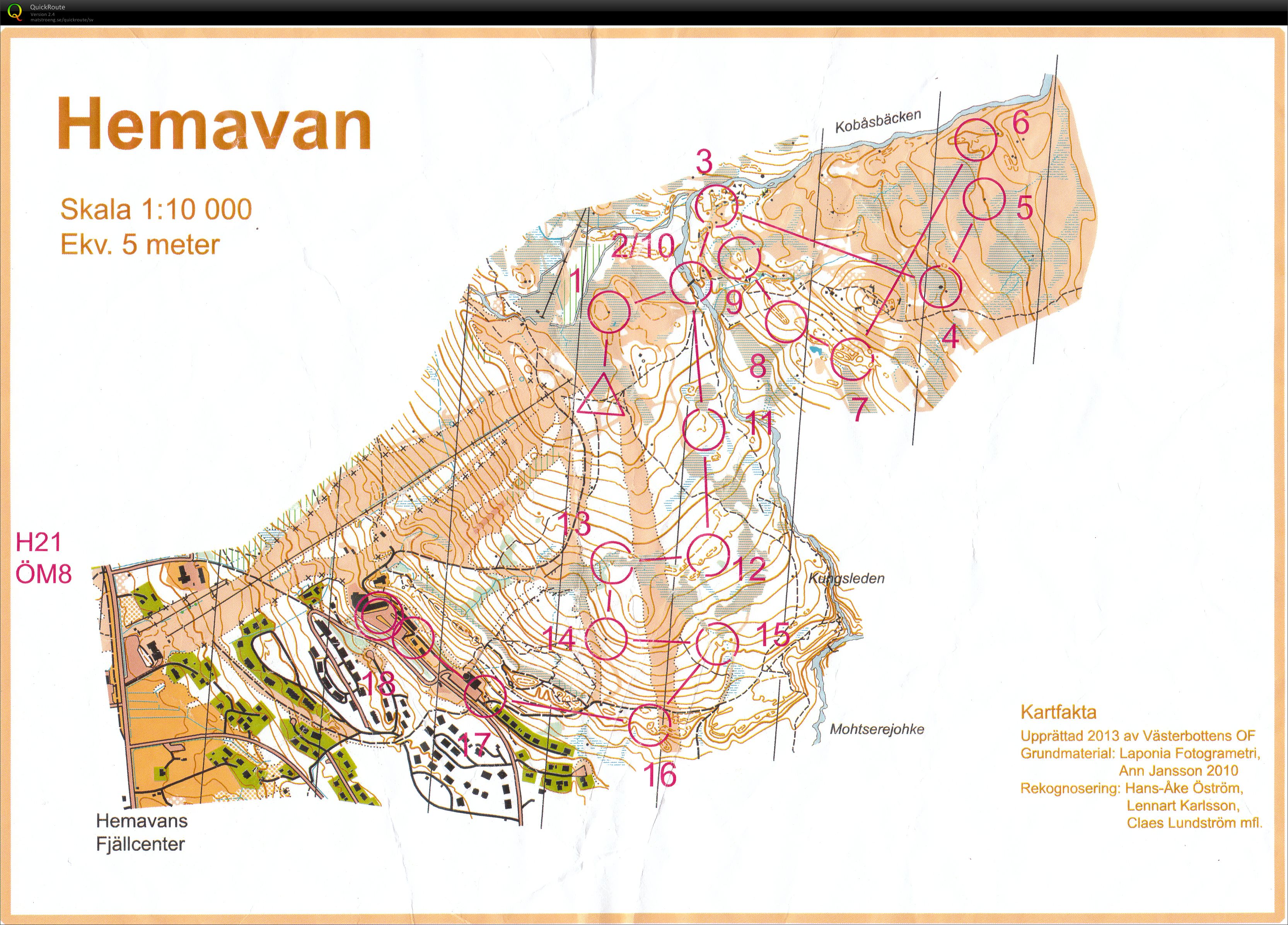 Hemavans tredagars E2/medel (H21) (2013-07-30)
