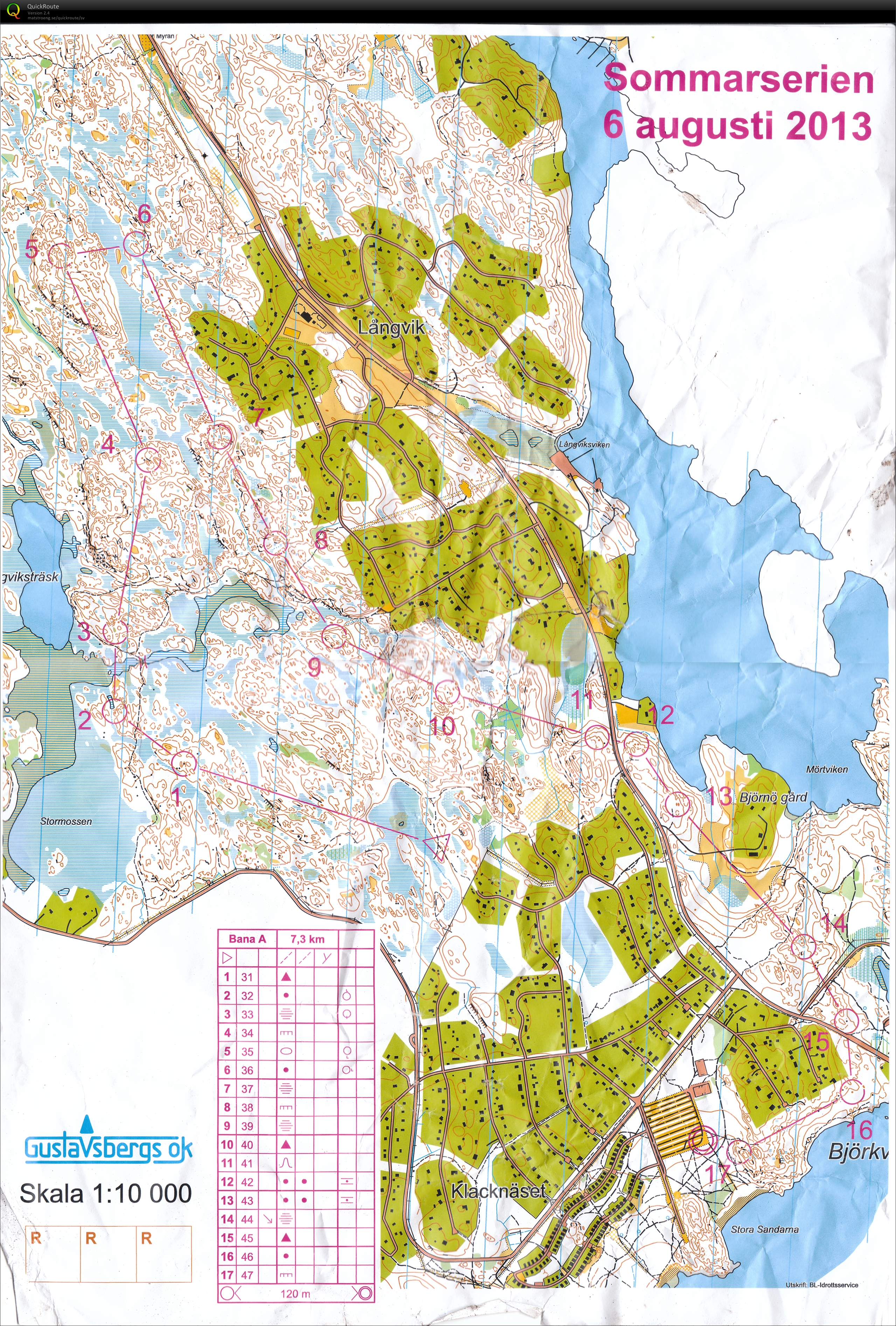 Sommarserien Björkvik (bana A) (06.08.2013)