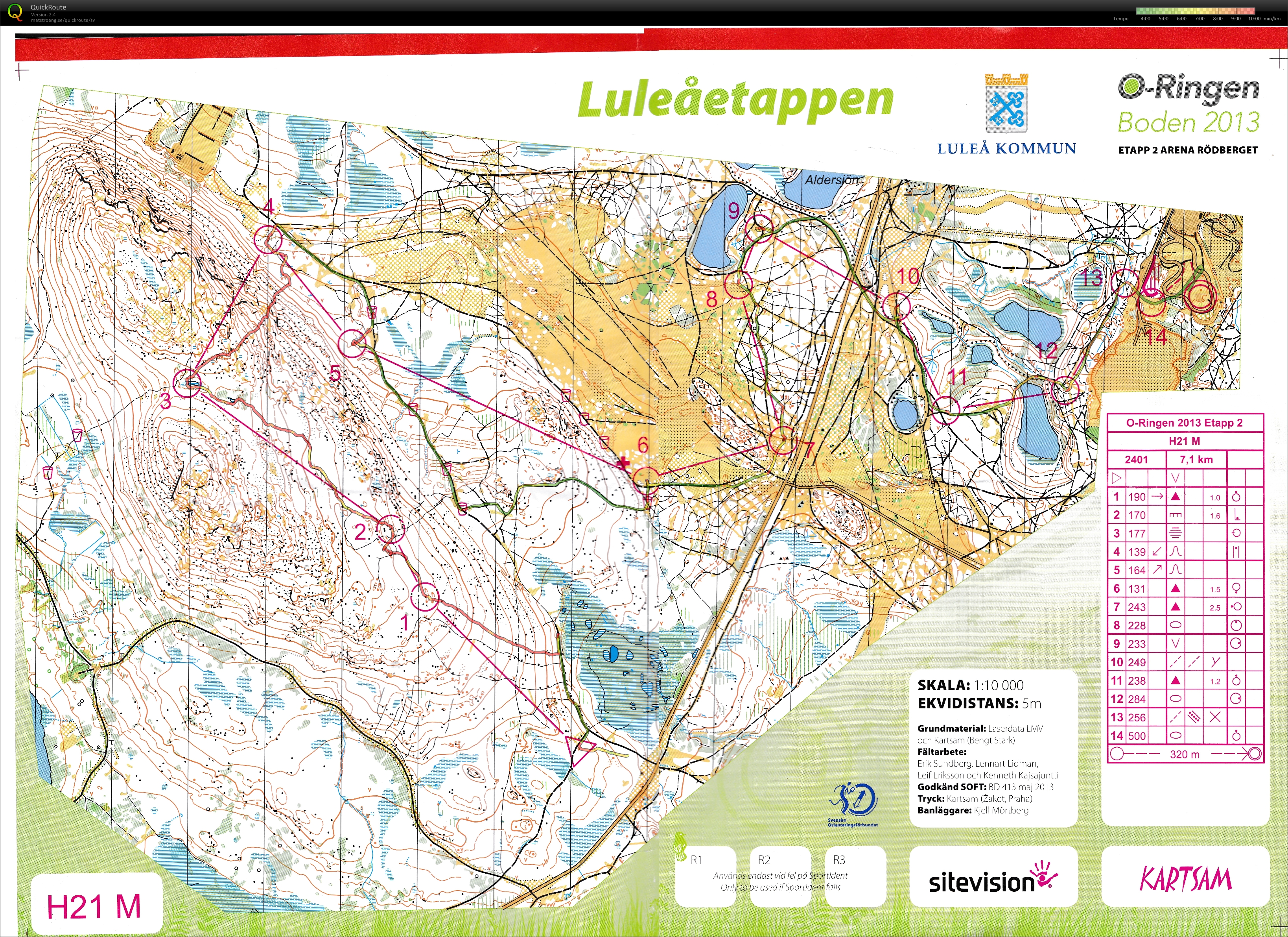 O-ringen etapp 2 (2013-07-22)