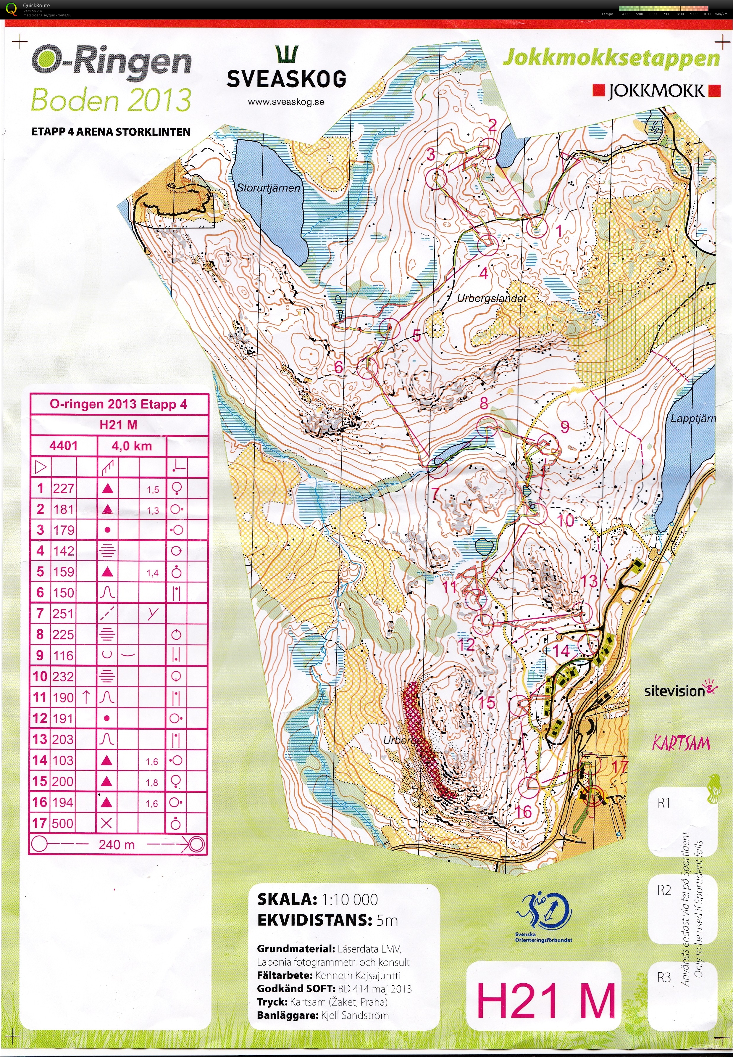 O-ringen etapp 4 (2013-07-25)