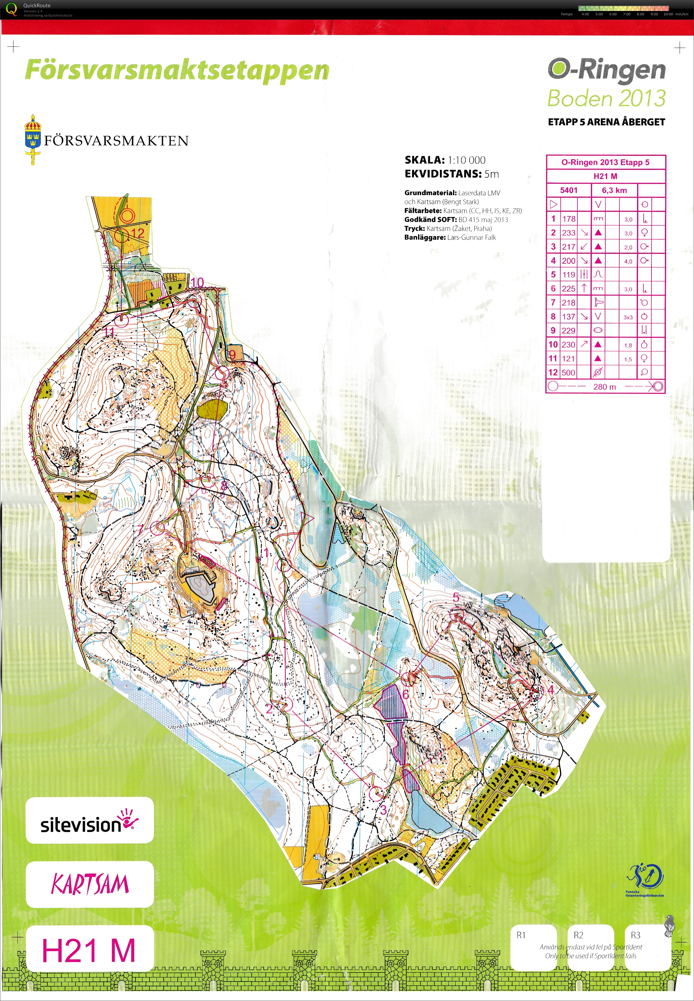 O-ringen etapp 5 (2013-07-26)