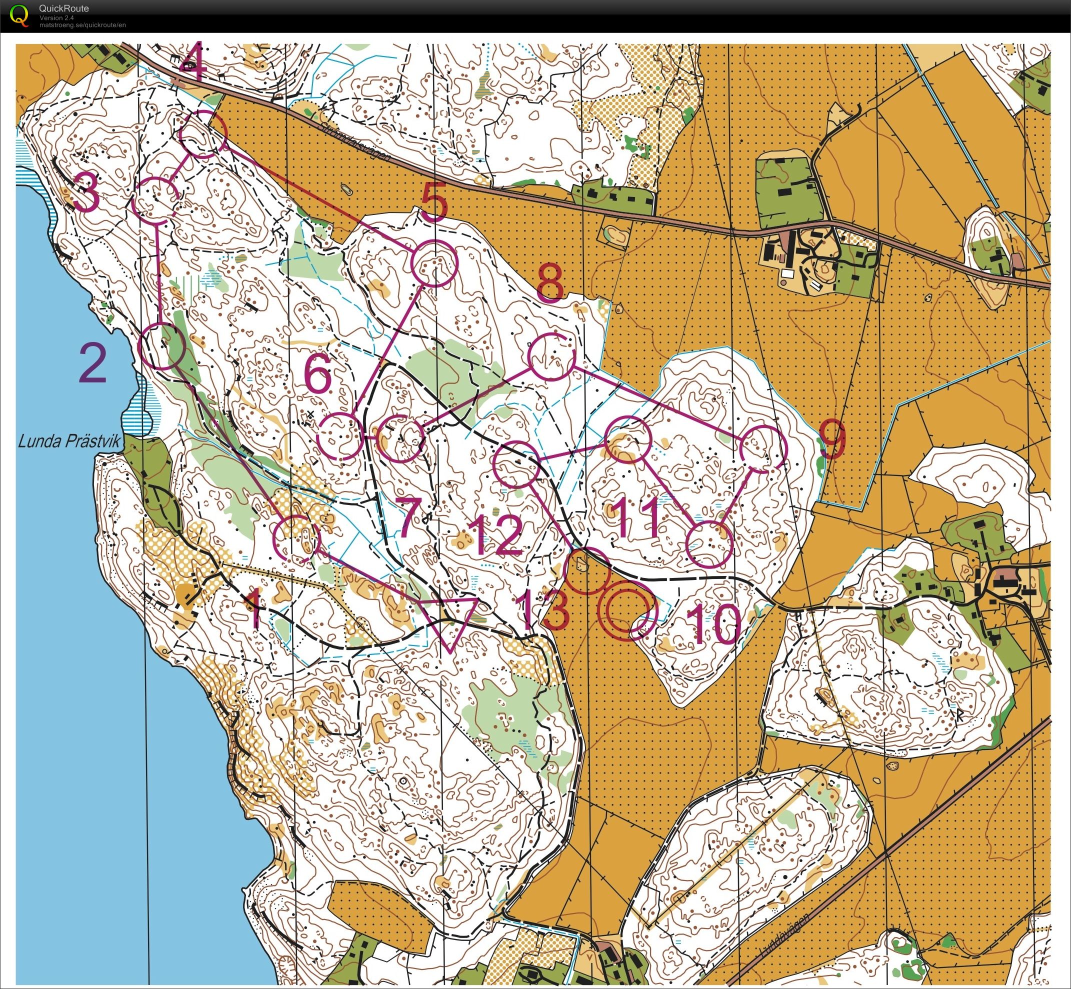 BVSOKs medeldistans (2013-09-22)