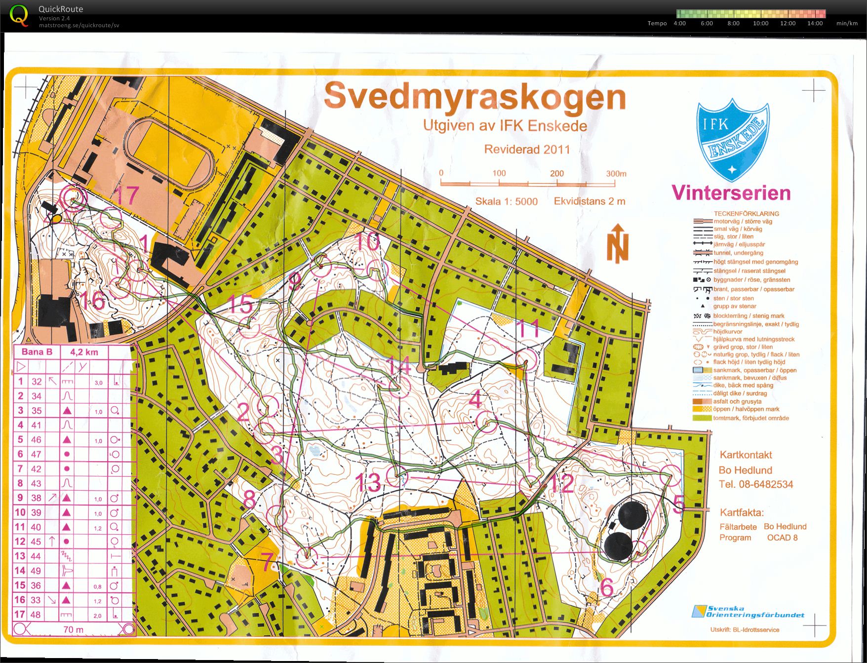 Vinterserien Enskede (bana B) (2012-01-08)