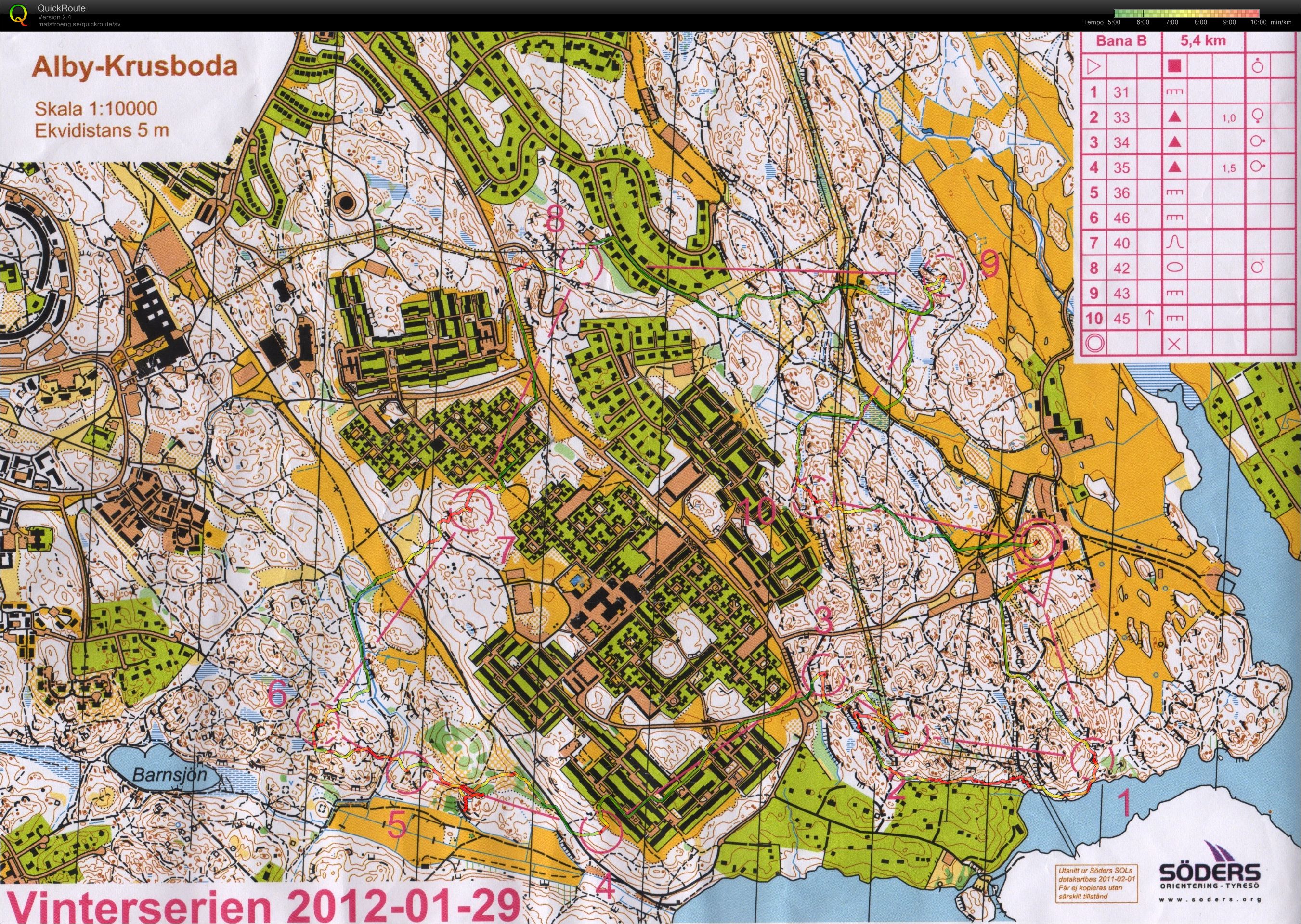 Vinterserien Alby (2012-01-29)