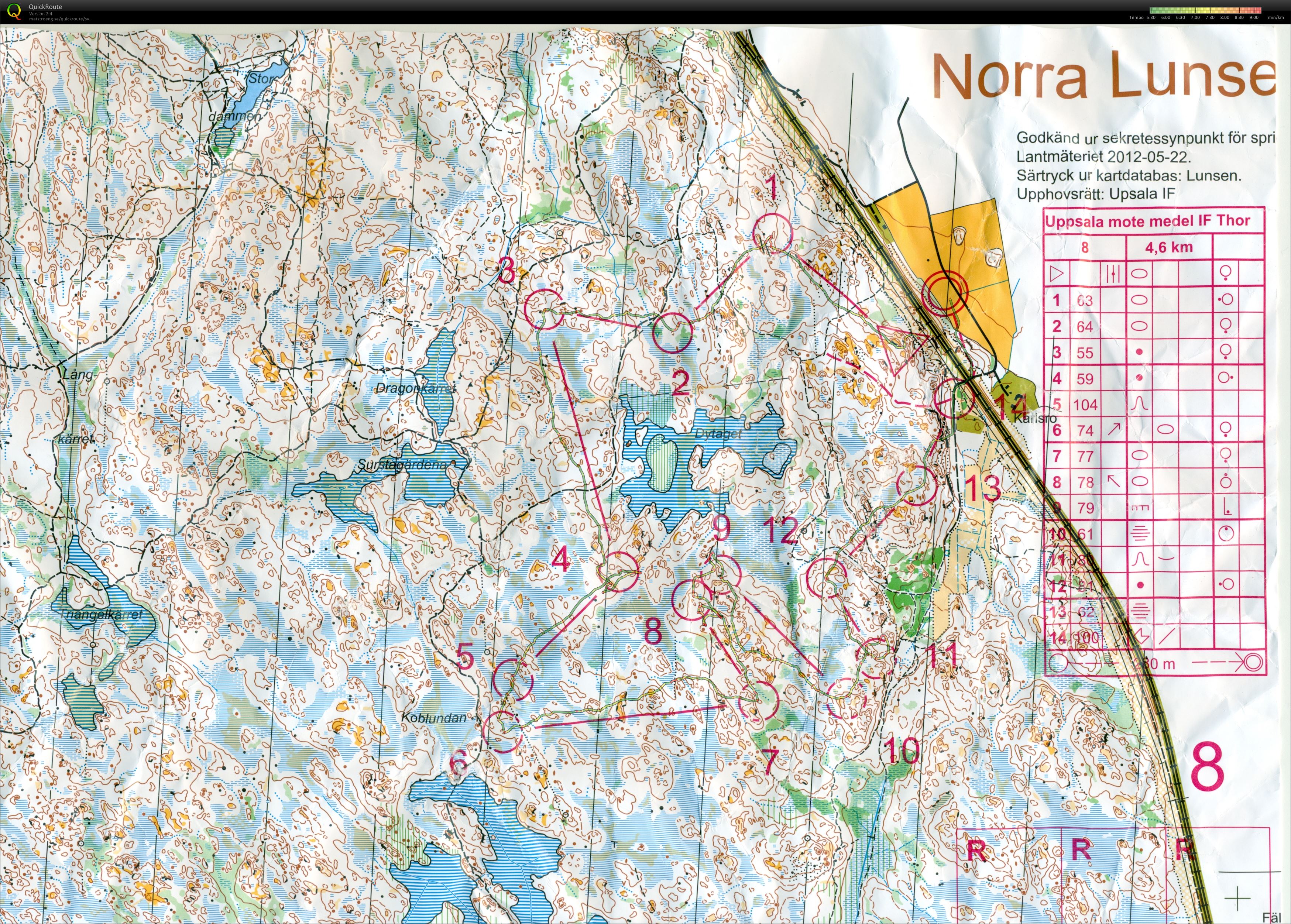 Uppsala möte medeldistans H35 (2014-04-26)