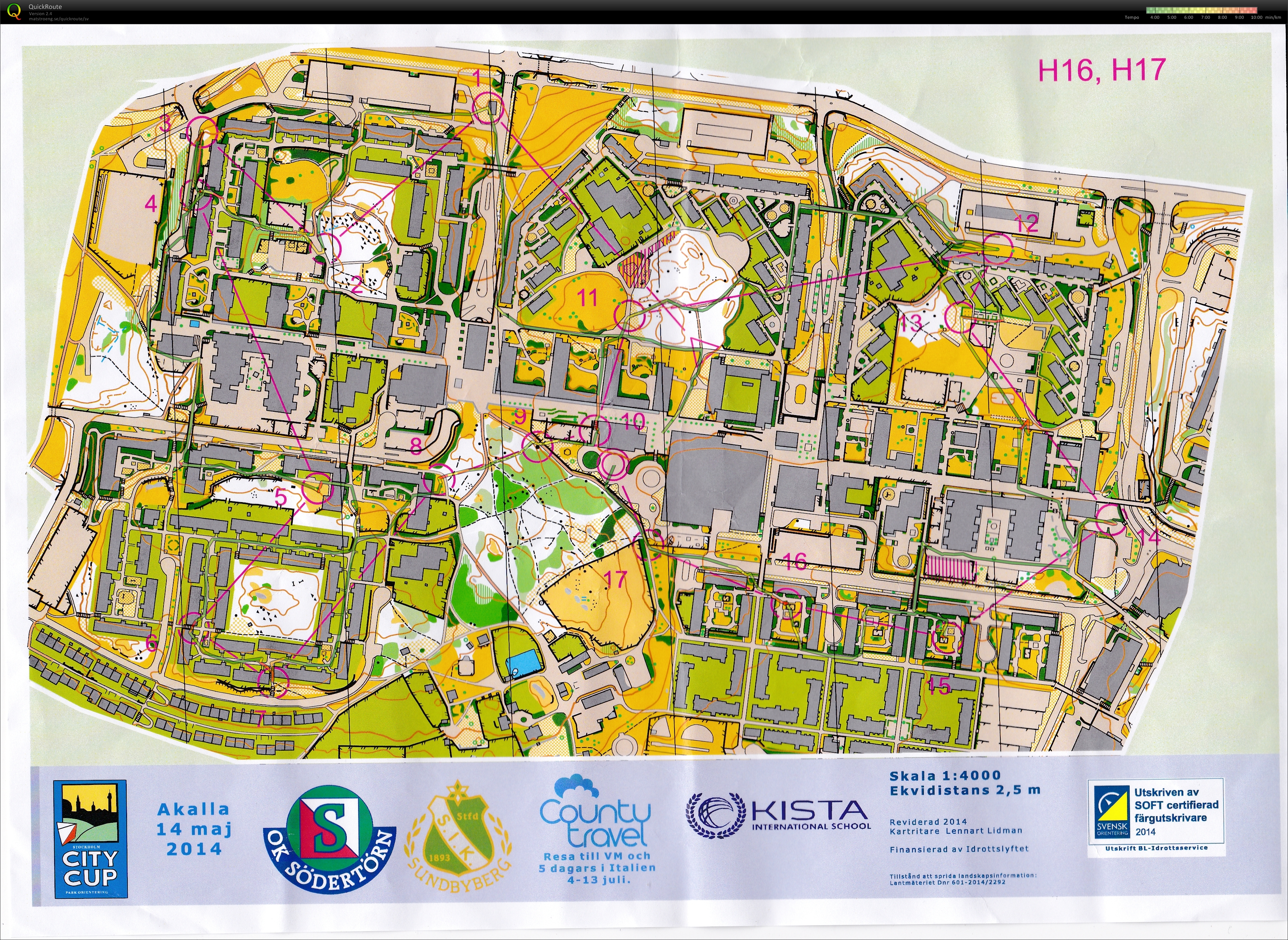 Stockholm City Cup E1 (2014-05-14)