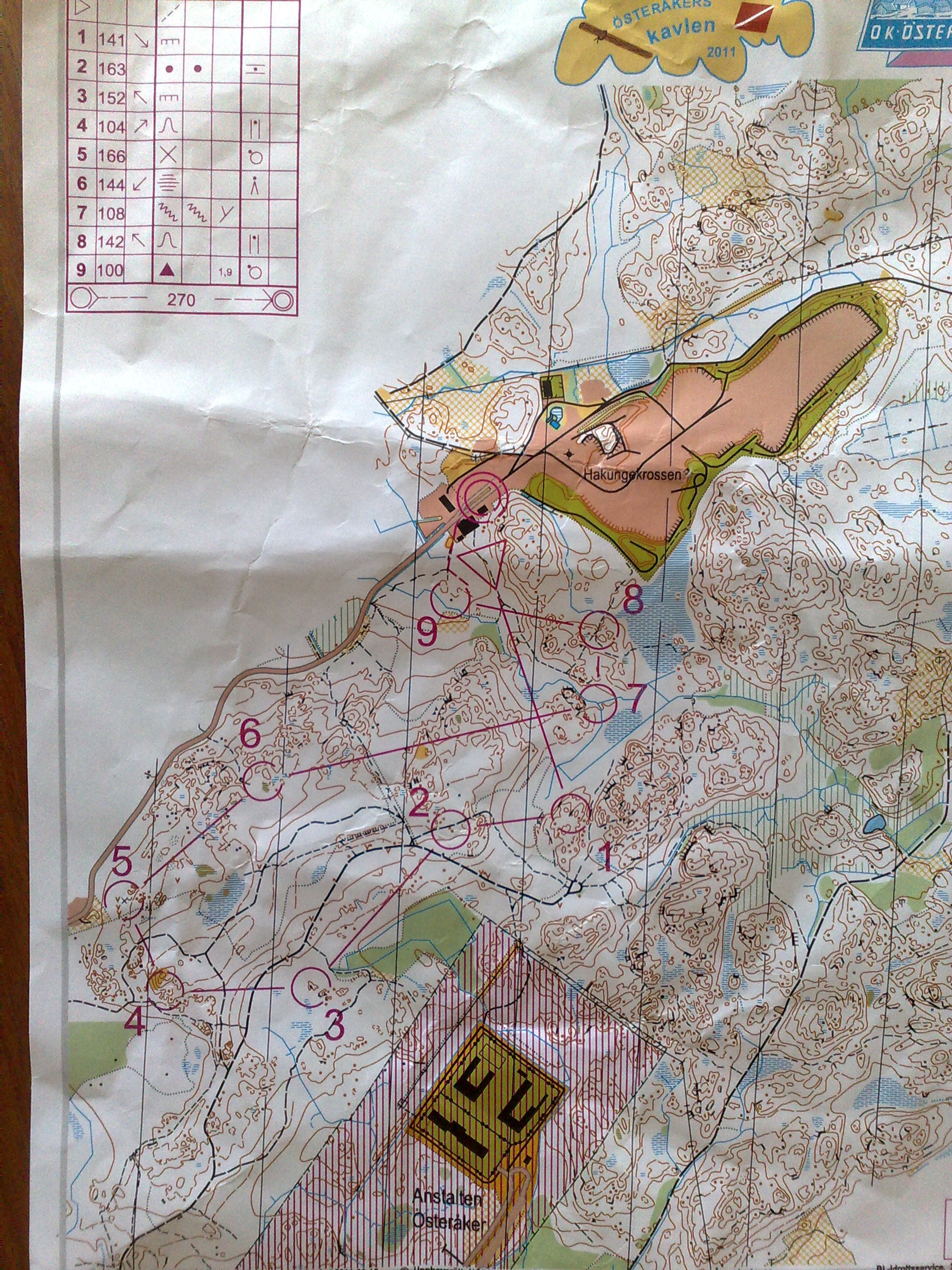 Österåkerskaveln medeldistans (2014-10-04)