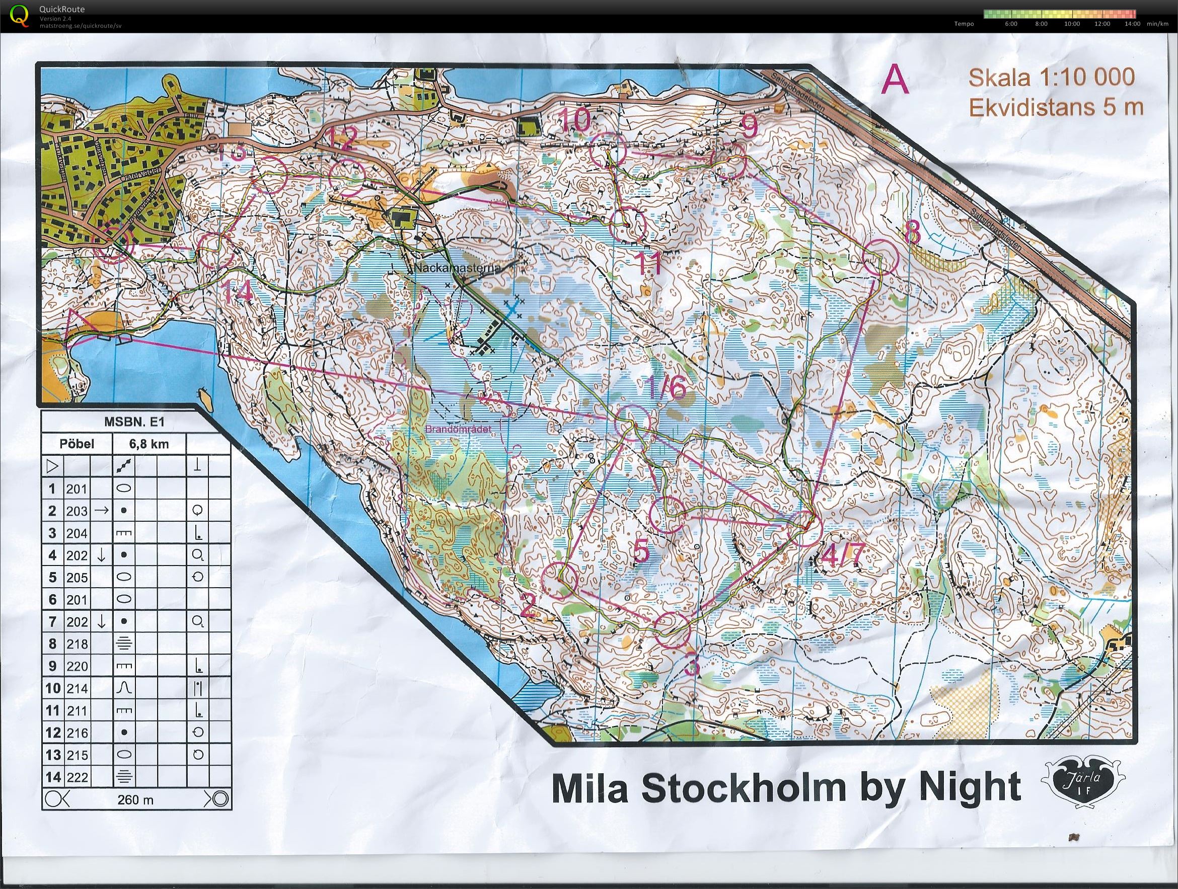 Mila by night etapp 1 (2014-11-12)