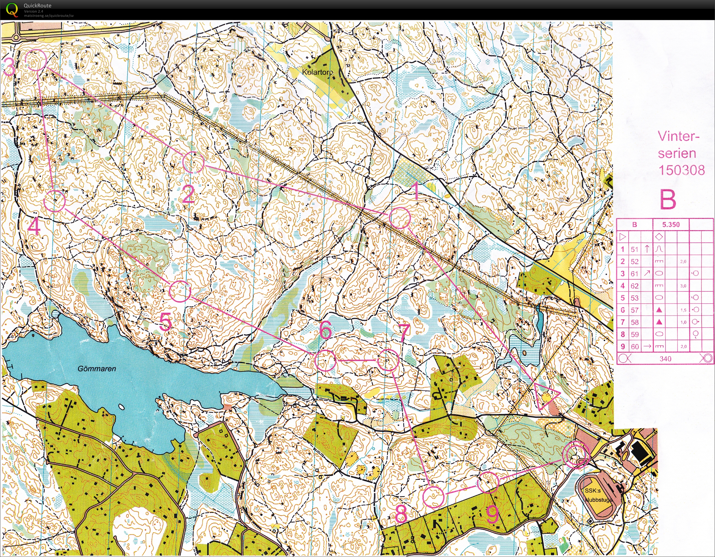 Vinterserien Källbrinks IP (bana B) (2015-03-08)