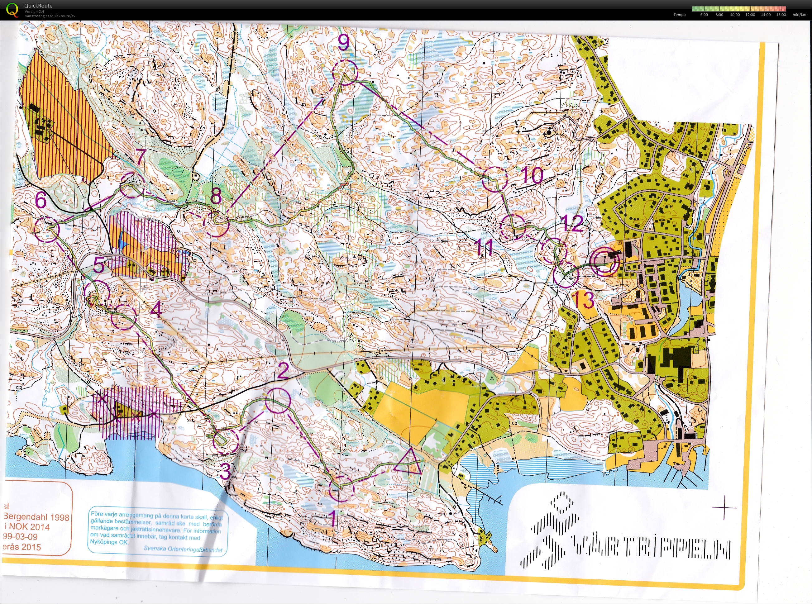 Nyköpingsorienteringen (ÖM8) (2015-03-28)