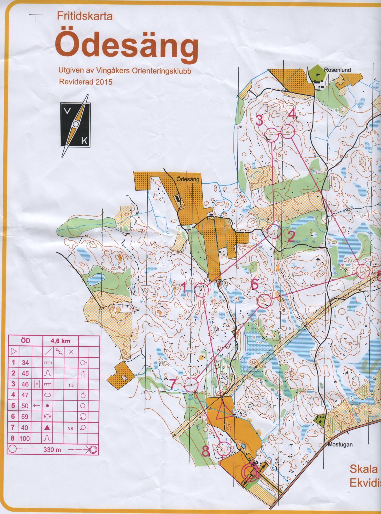 Svartnatta öppen stafett (2015-04-02)