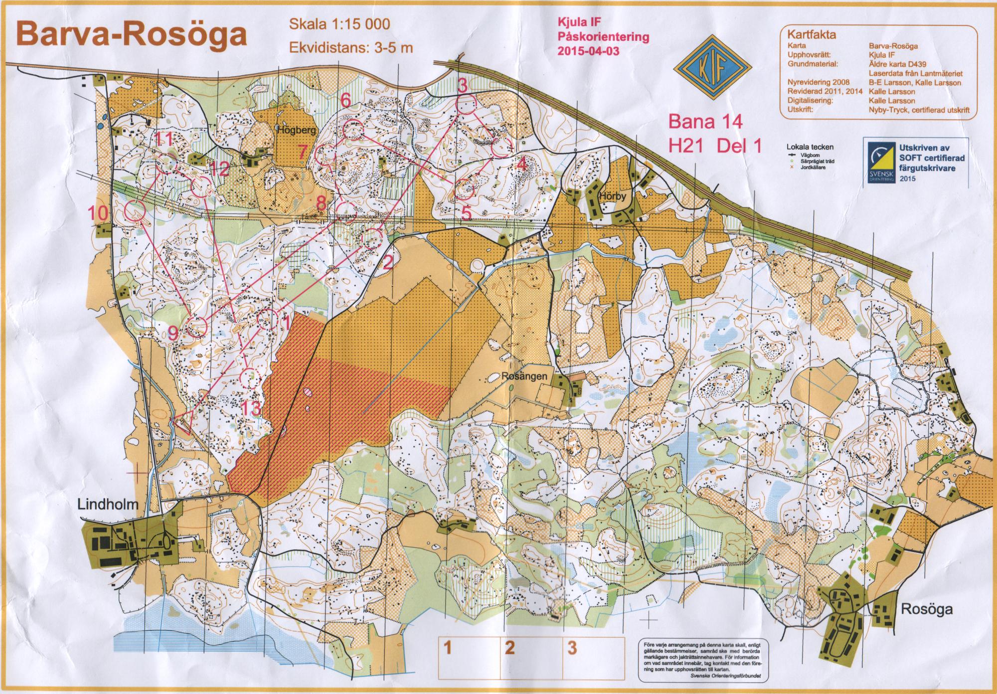 Påskorientering Del 1 (2015-04-03)