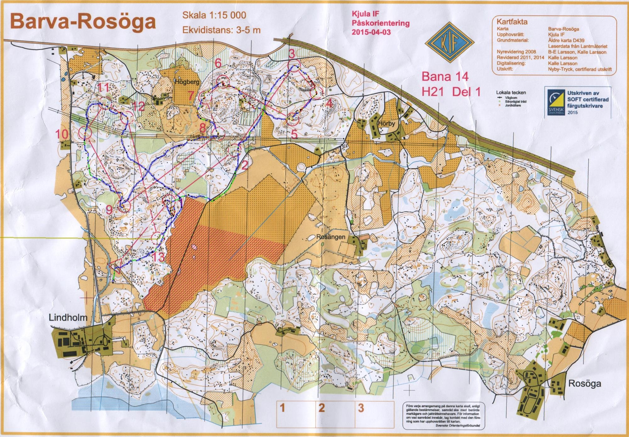 Påskorientering Del 1 (2015-04-03)