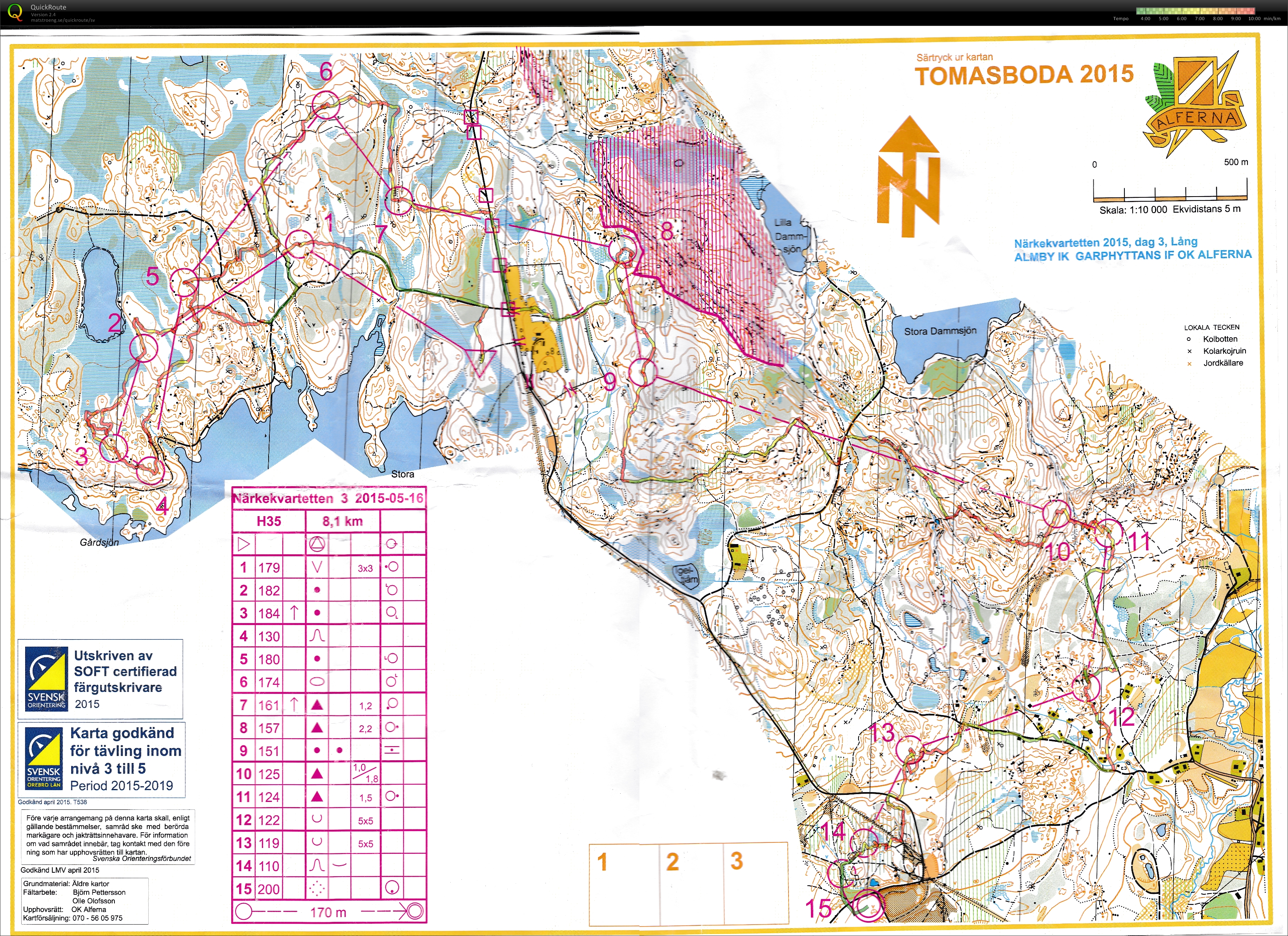 Närkekvartetten dag 3 (16/05/2015)