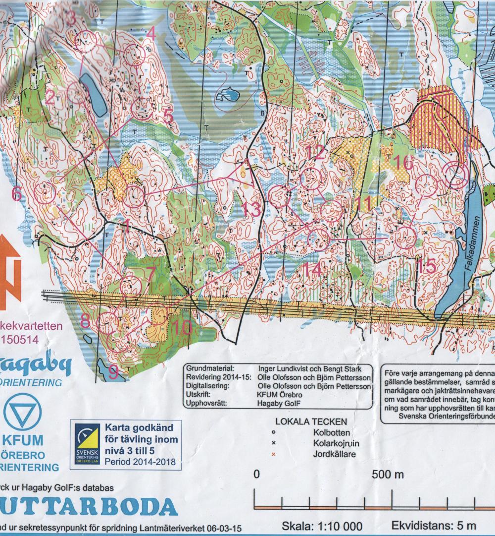 Närkekvartetten Dag 1 Medel (2015-05-14)