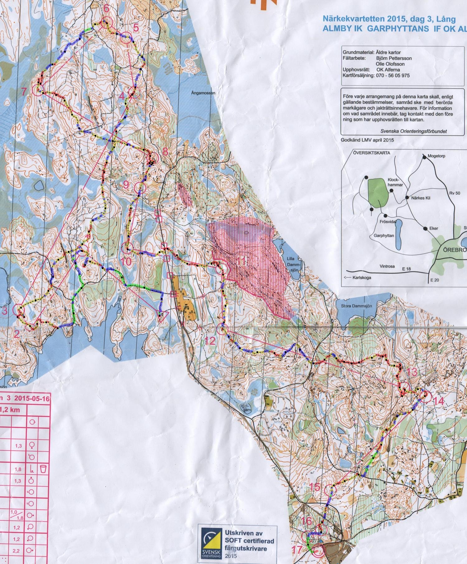 Närkekvartetten Dag 3 Lång (2015-05-16)